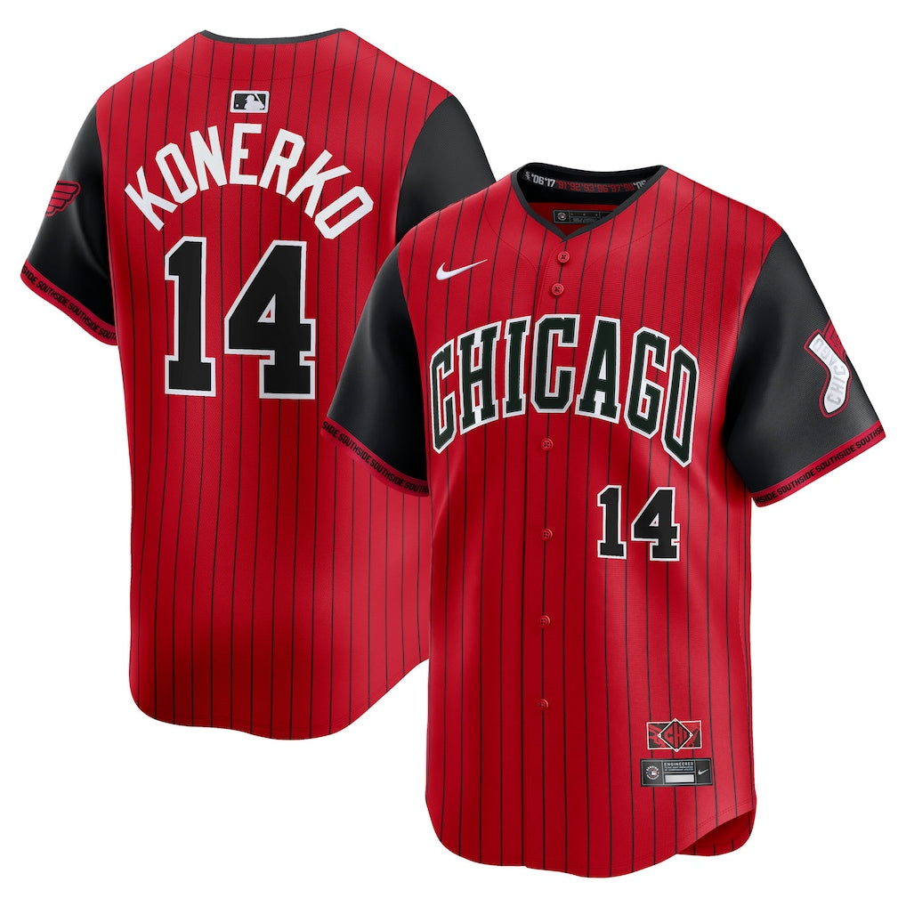 Paul Konerko Chicago White Sox 2025-26 City Connect Limited Player Jersey - Red/Black