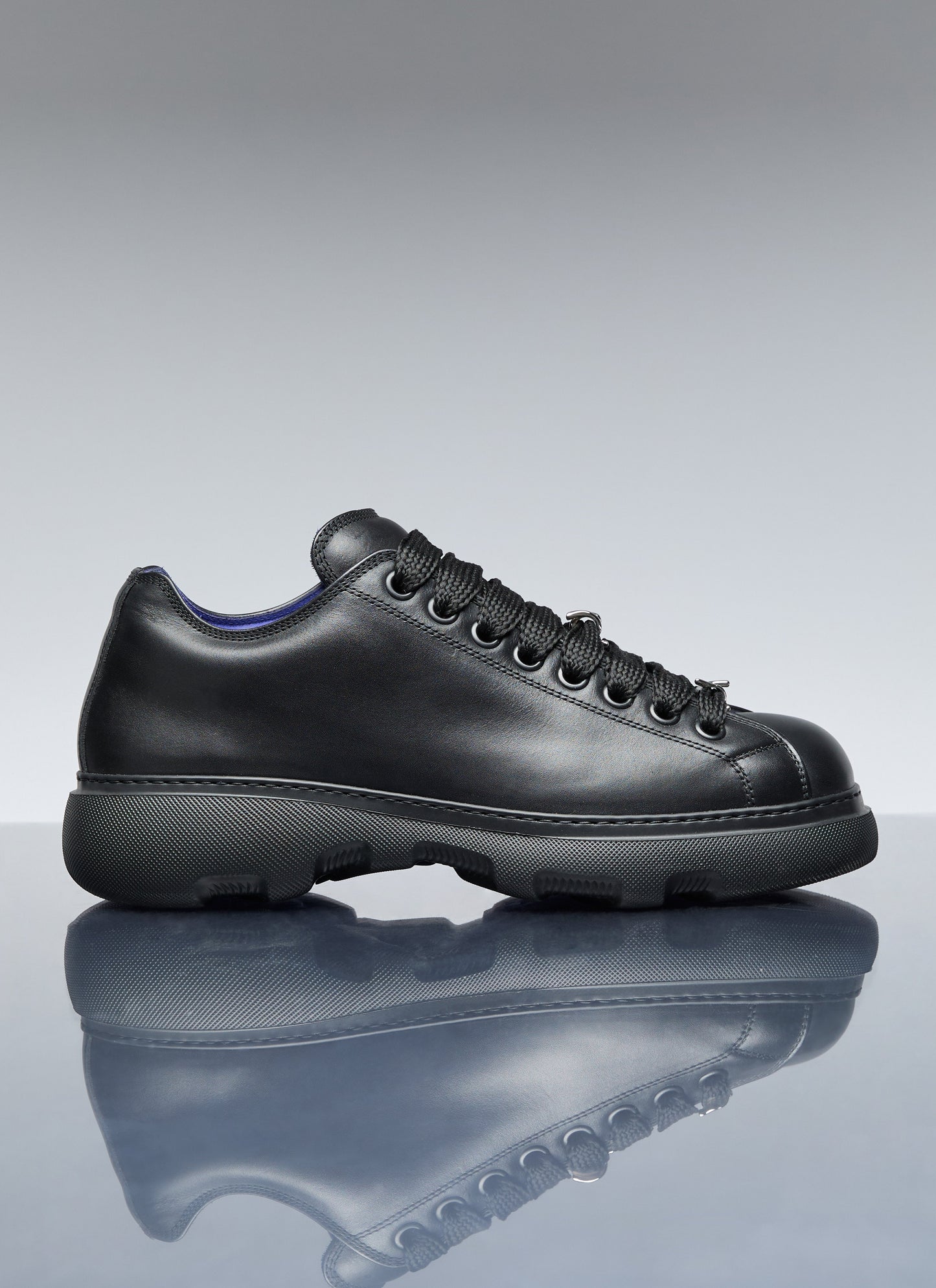 Burberry Men Ranger Leather Sneakers