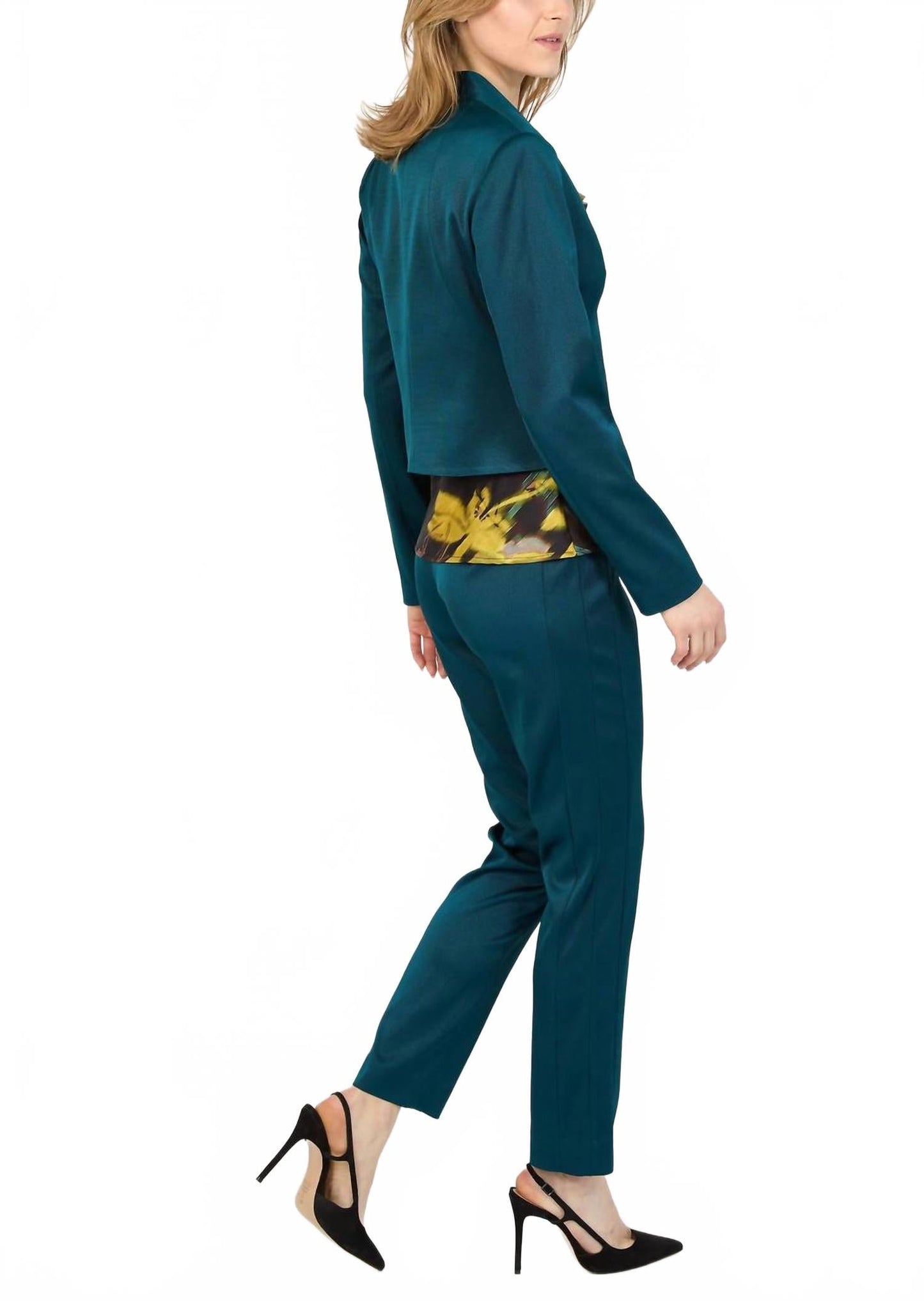Stretch Faille Pant In Spruce