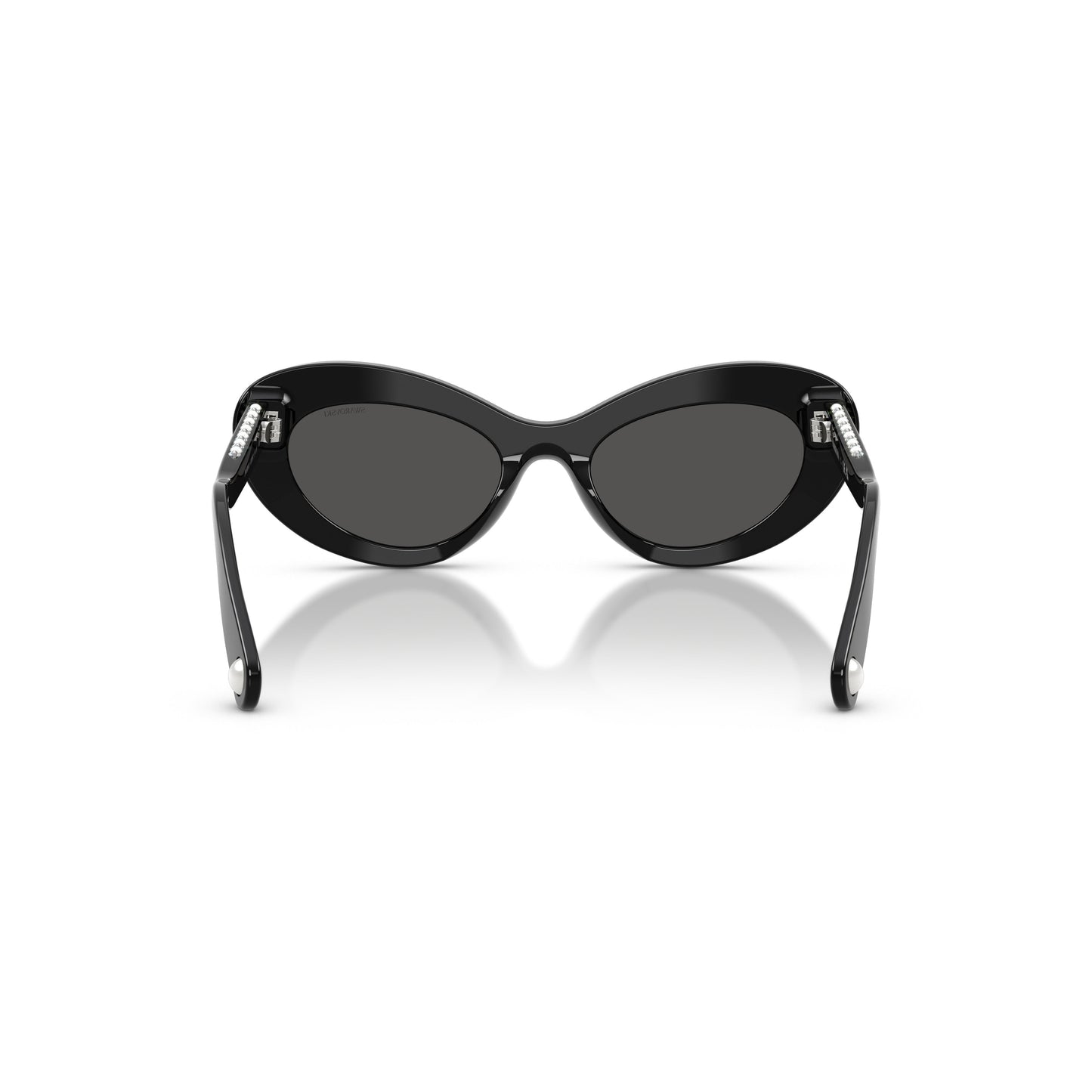 0Sk6061U Cat-Eye Sunglasses with Glossy Black Frame