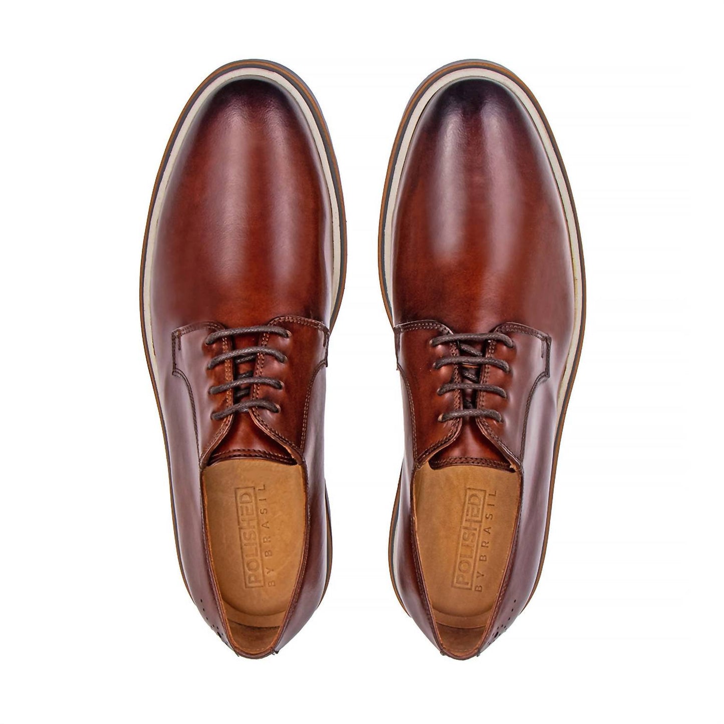 Men's Verona Derby Dress Shoe In Whiskey