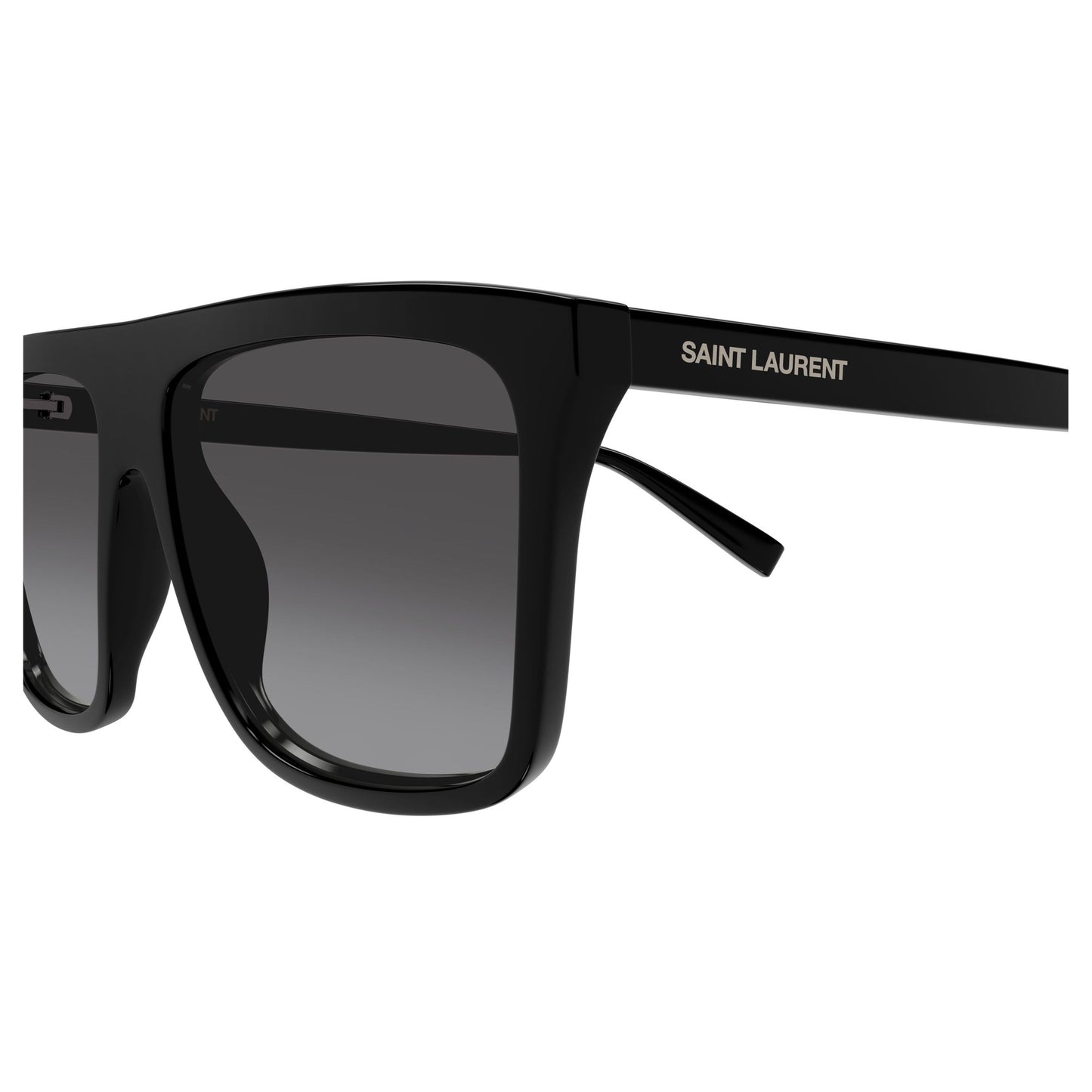 Bold Rectangular Frame Sunglasses In Recycled Acetate