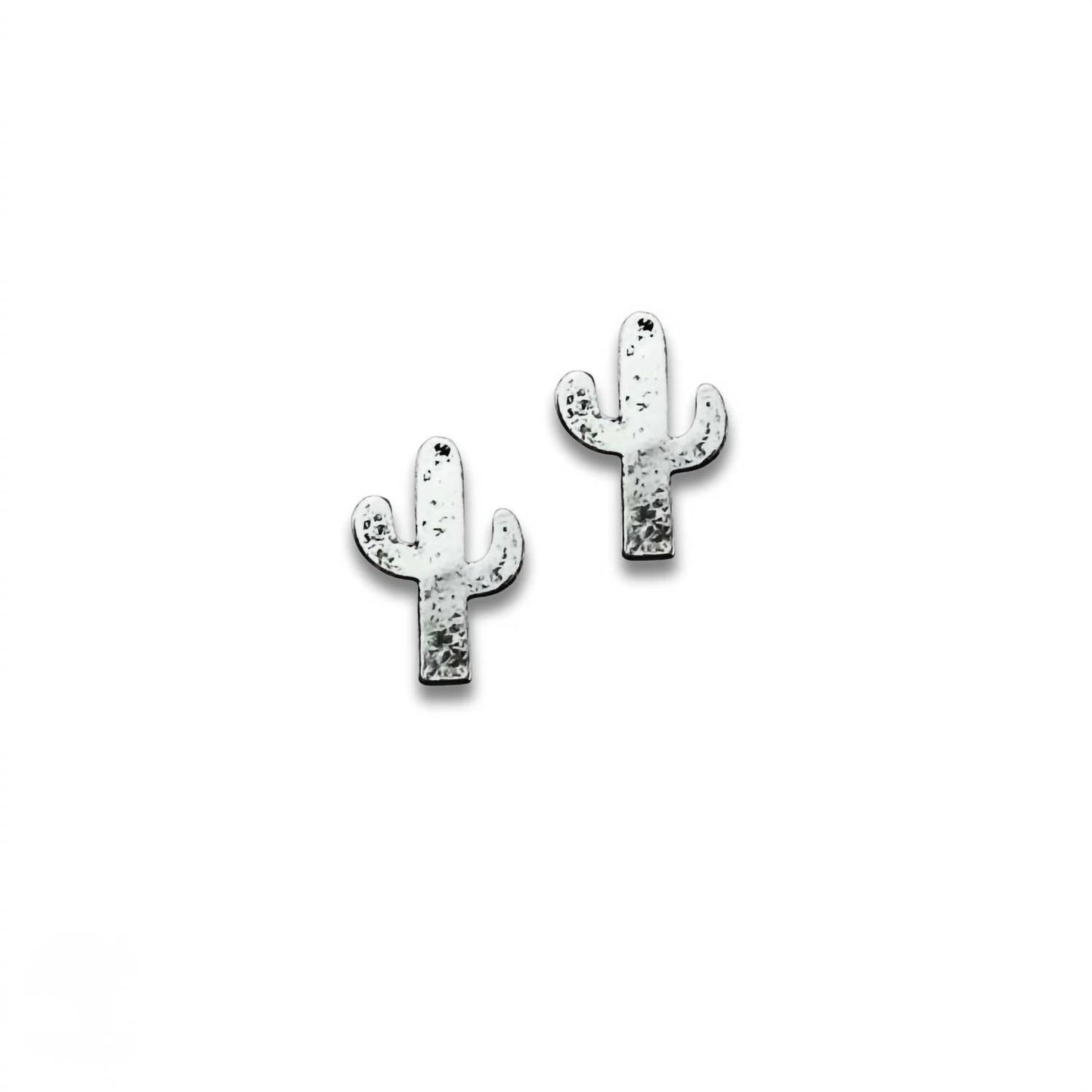 Women's Cactus Three Pairs Earring Set In Turquoise Silver