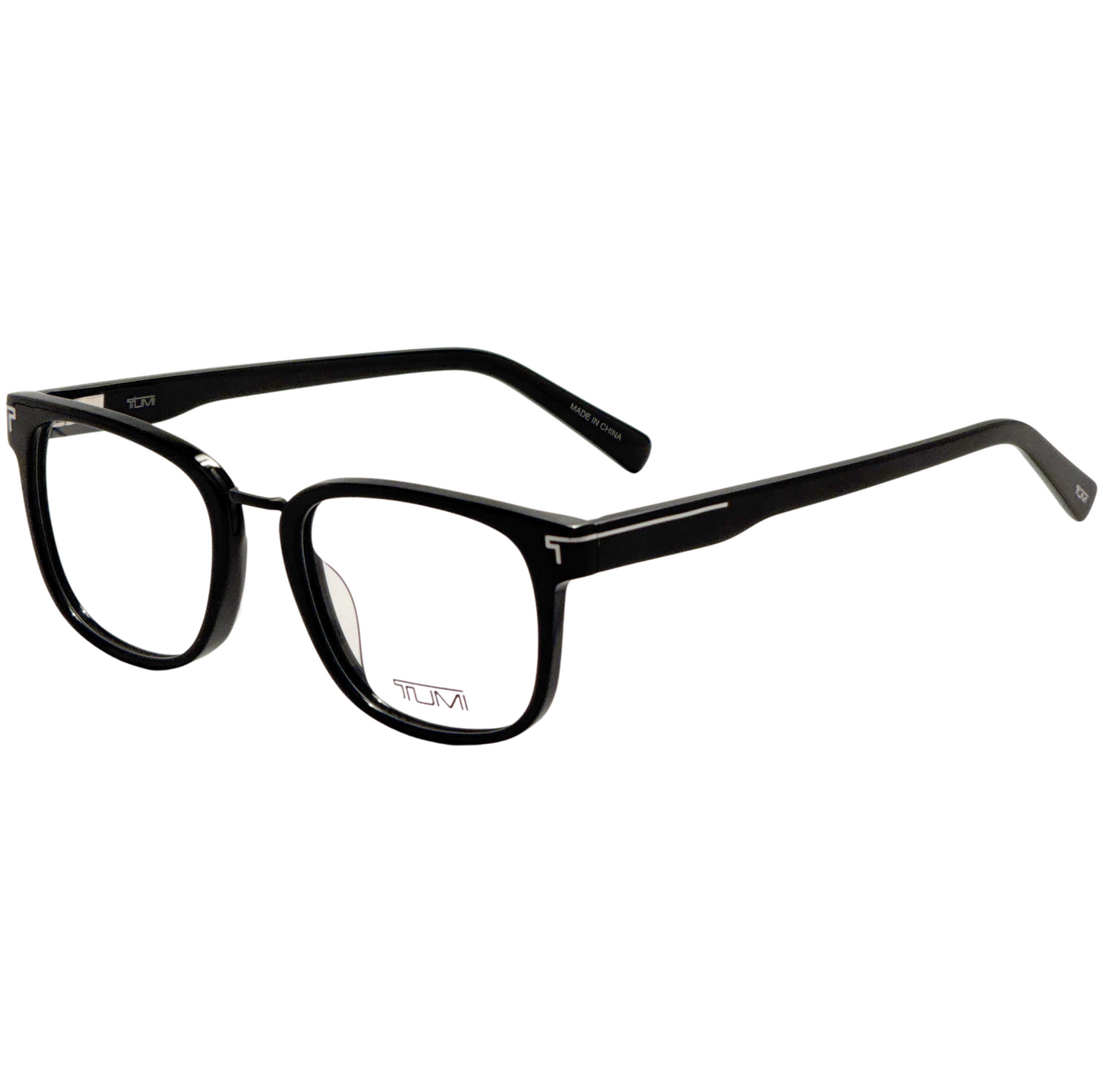 Tumi Unisex 50 mm Black Opticals