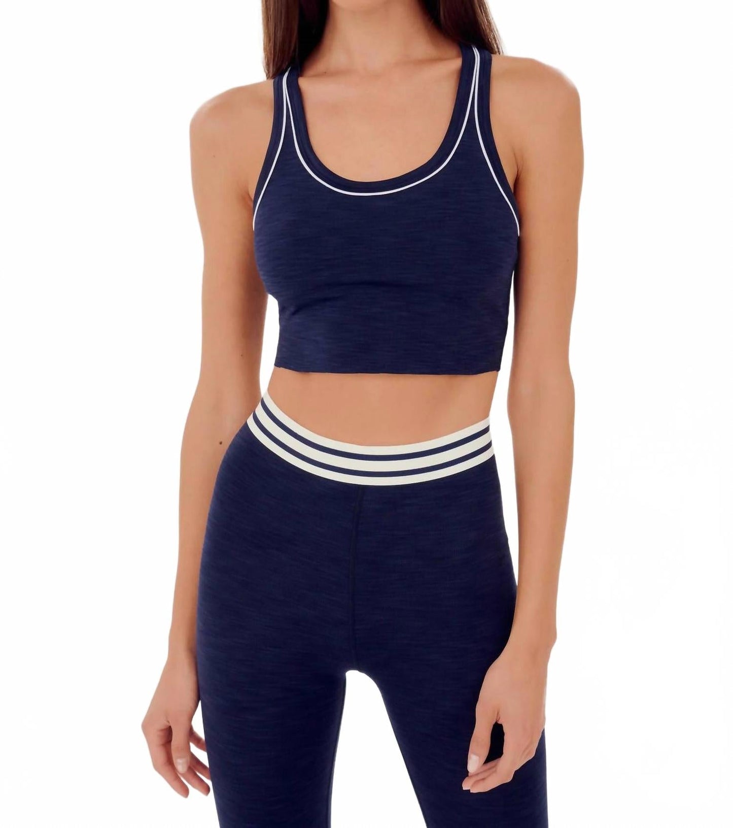 Bailey Active Rib Bralette In Navy