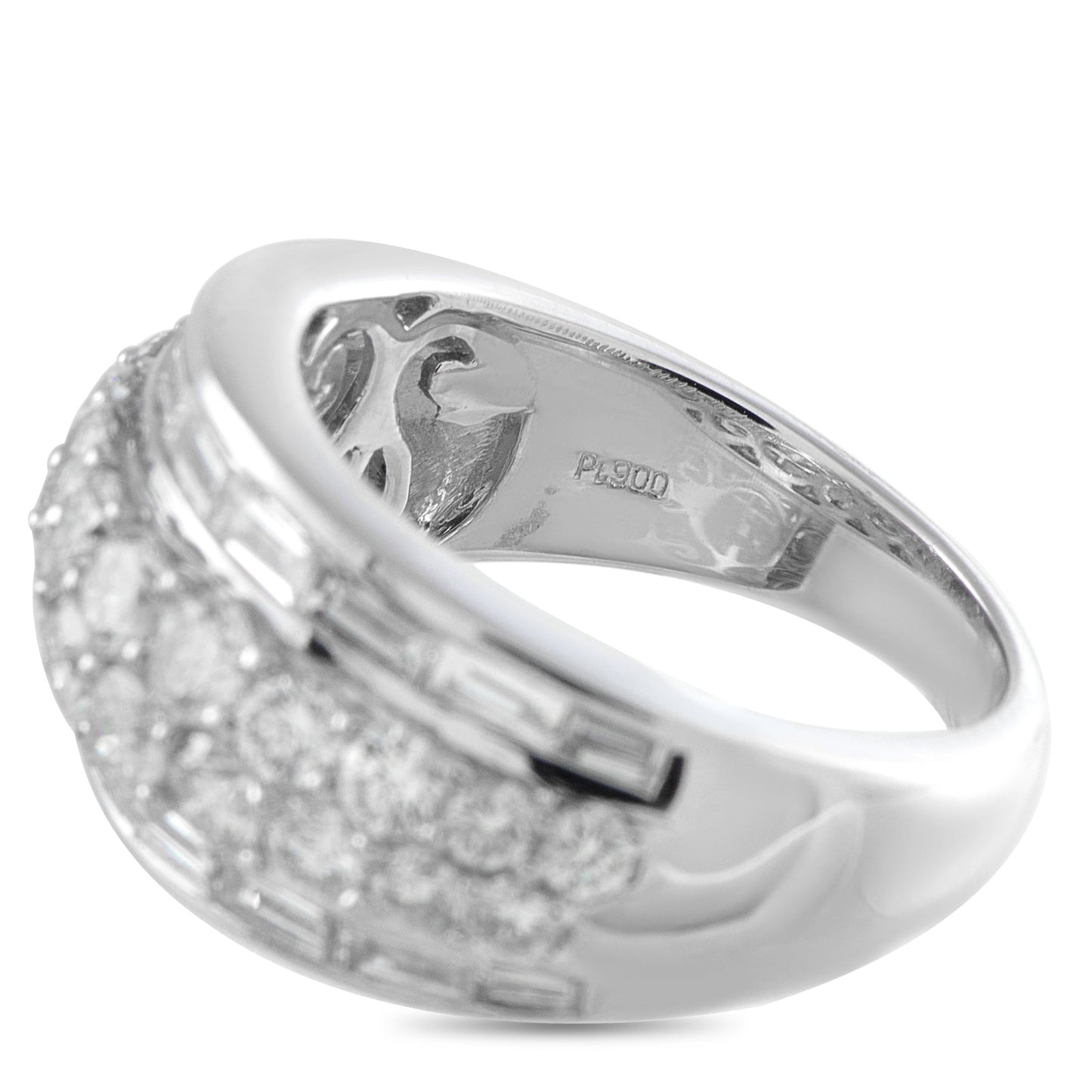 LB Exclusive Platinum 2.0ct Diamond Ring MF10-041426