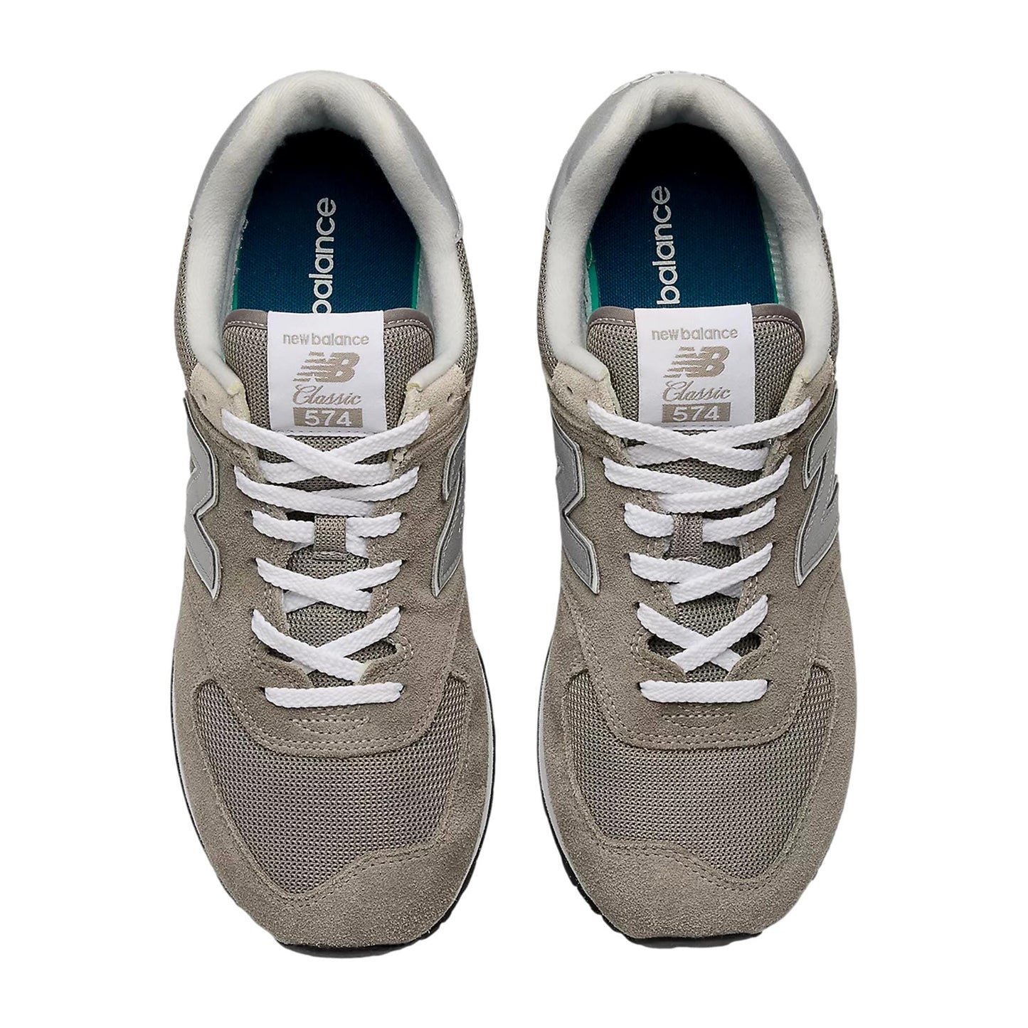 New Balance 574 Core Grey / White  ML574EVG Men's