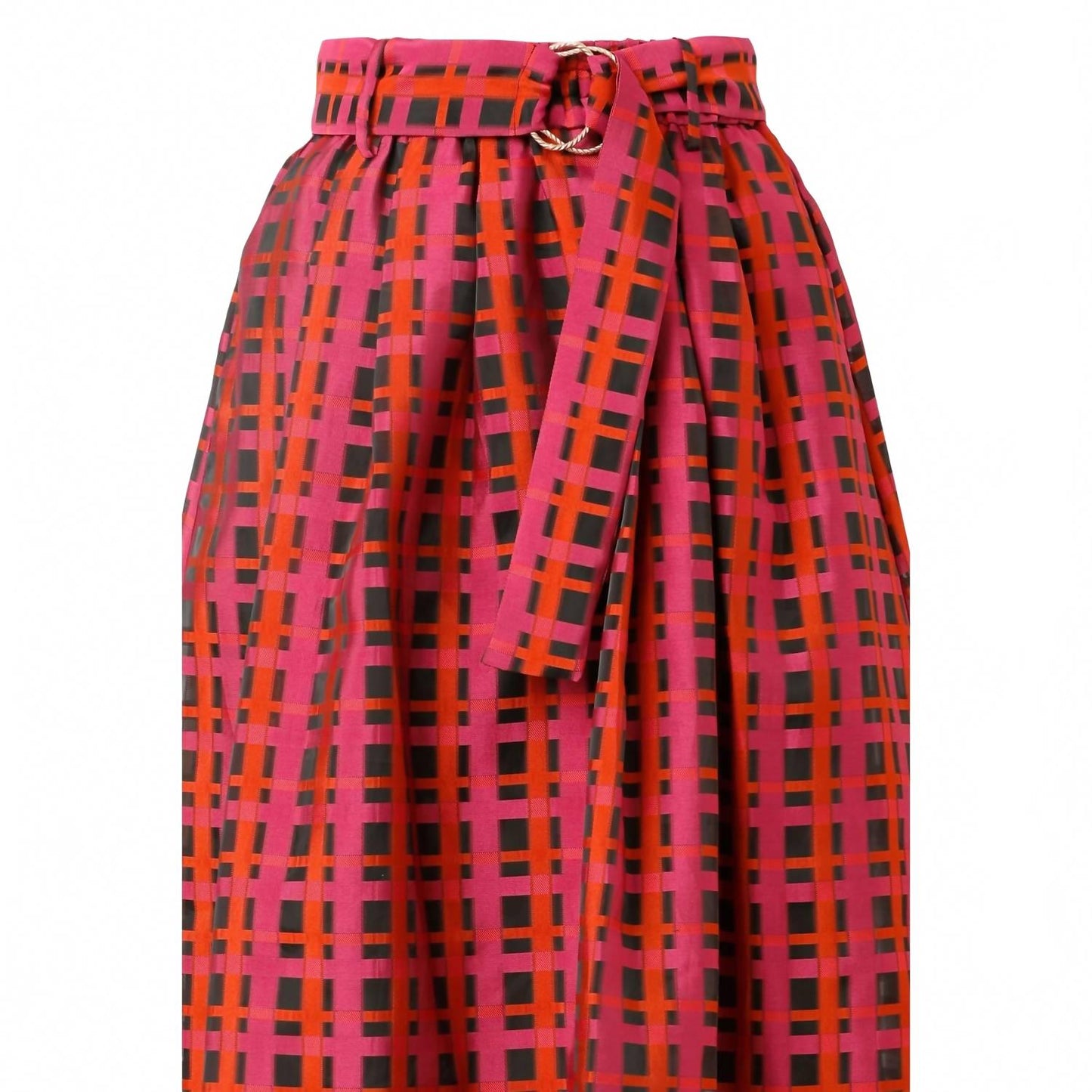 Women's Maya Maxi Skirt In Crimson