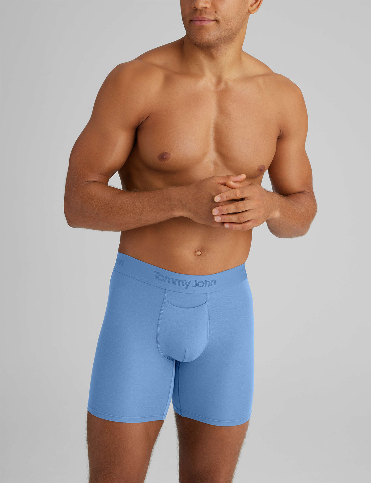 Men's Second Skin Mid-Length Boxer Brief 6"