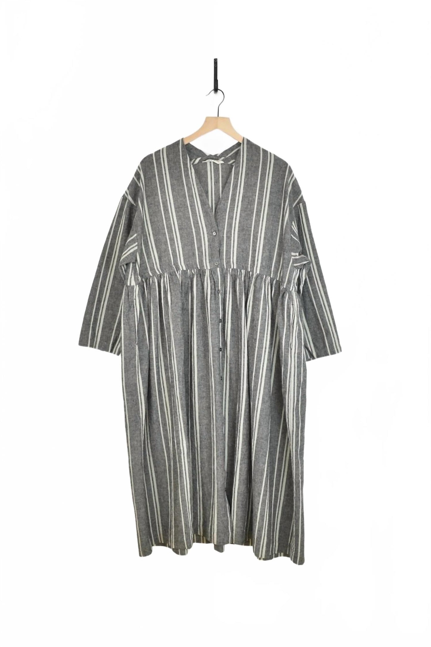Women's Random Stripe Dress In Gray