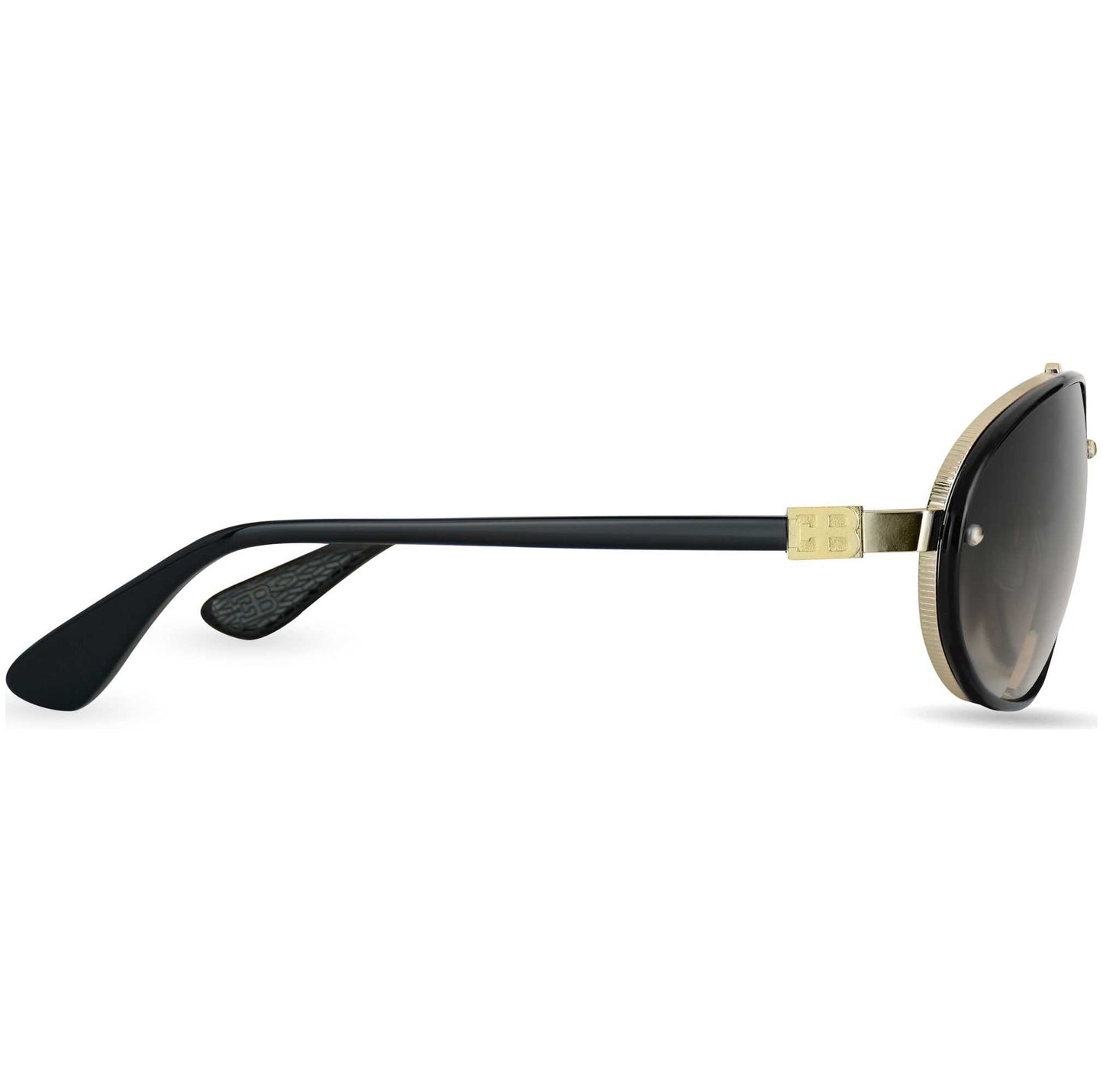 Bugatti Men's 63 mm Black Sunglasses