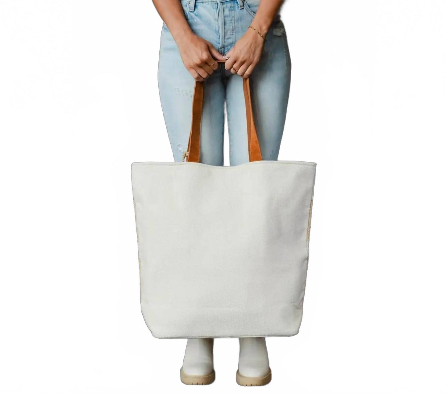 Sandstone Tote In Beige