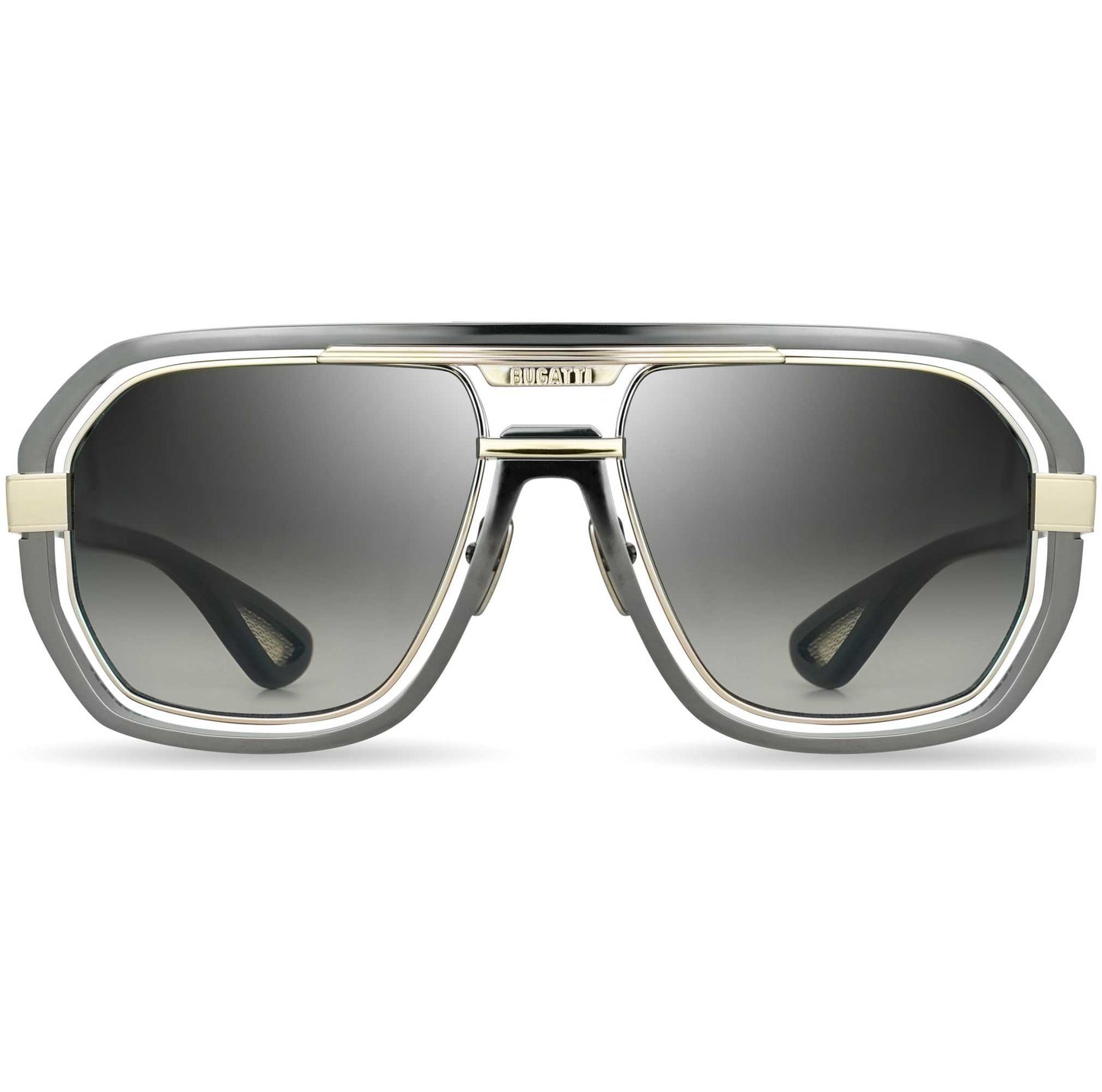 Bugatti Men's 58 mm Grey Sunglasses