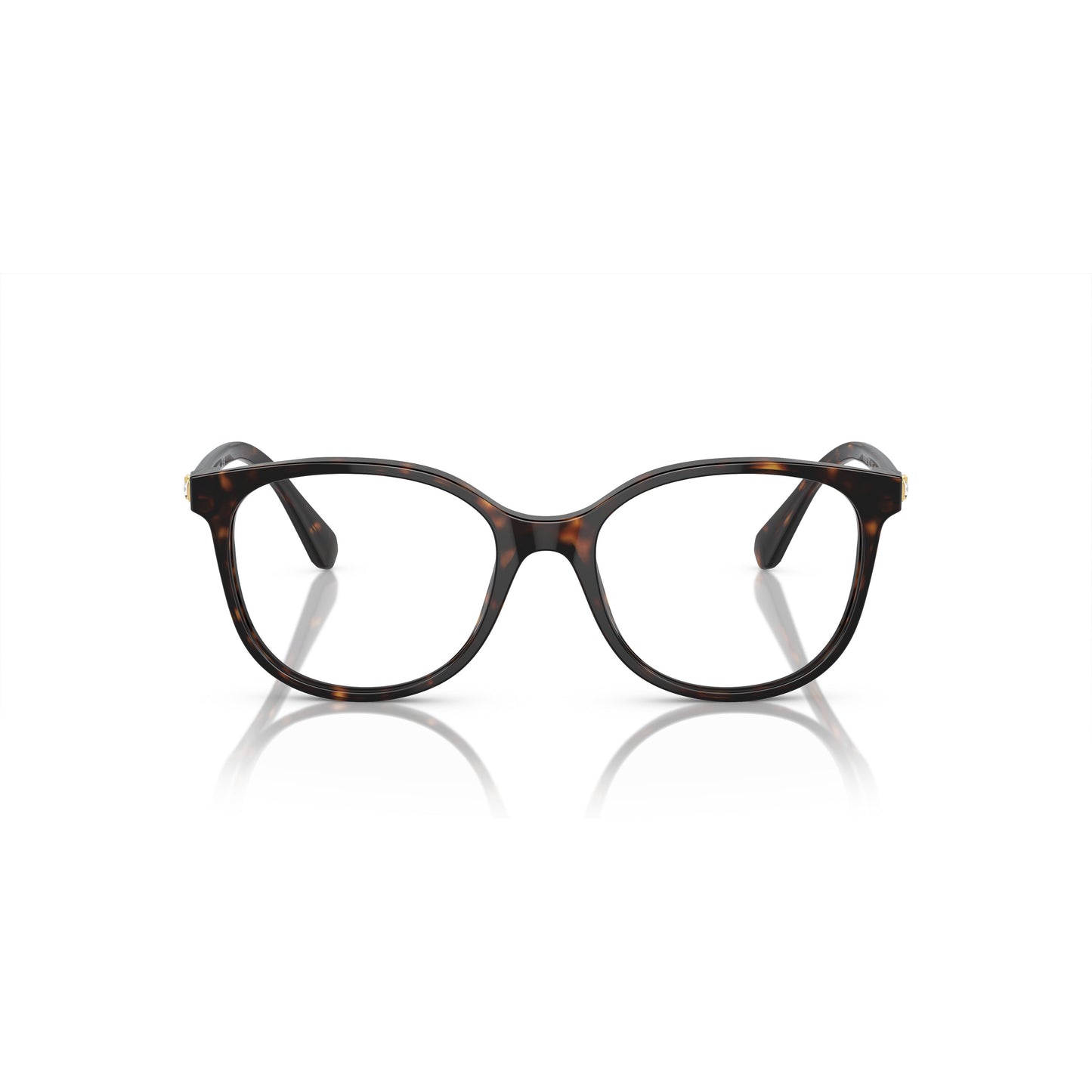 0Sk2002 Rounded Tortoiseshell Acetate Sunglasses with Cat-Eye Detail