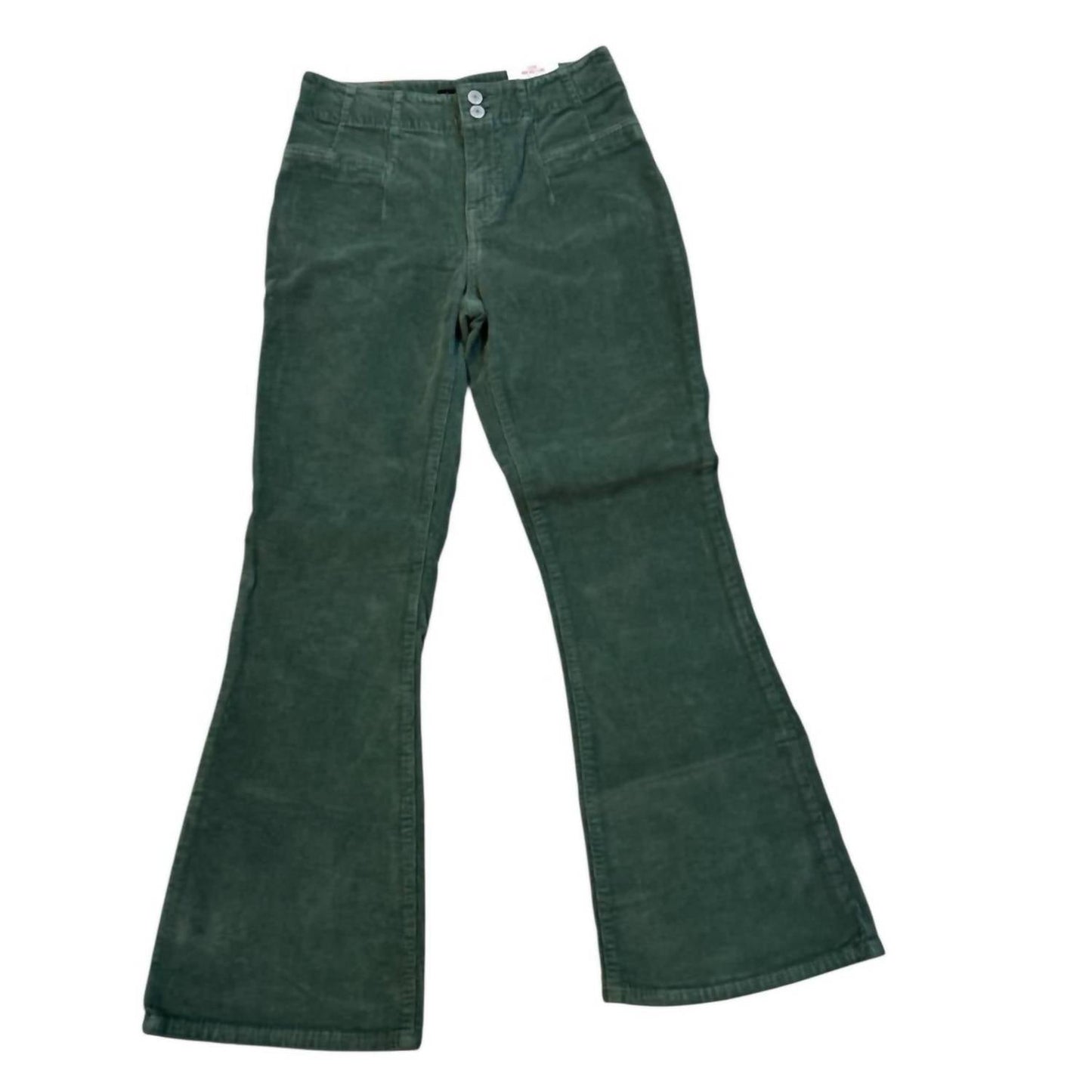 Women's Fairytale Corduroy Flare Pants In Green