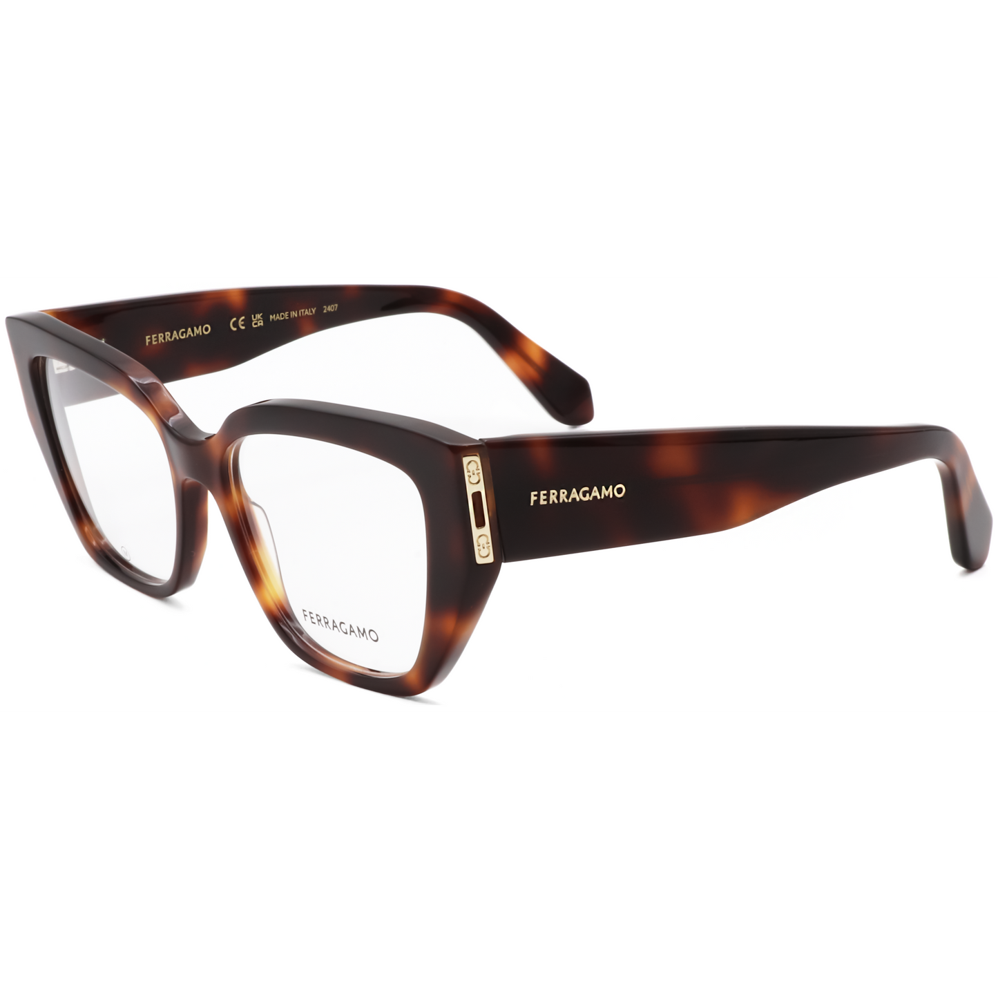 Ferragamo Women's 54 mm Brown Opticals