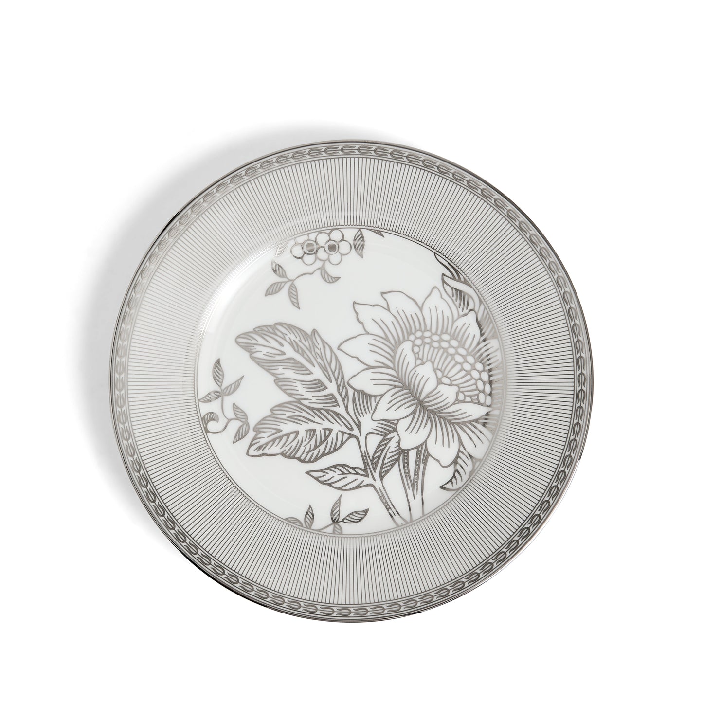 Silver Tonquin Plate 20.6cm 8.1in
