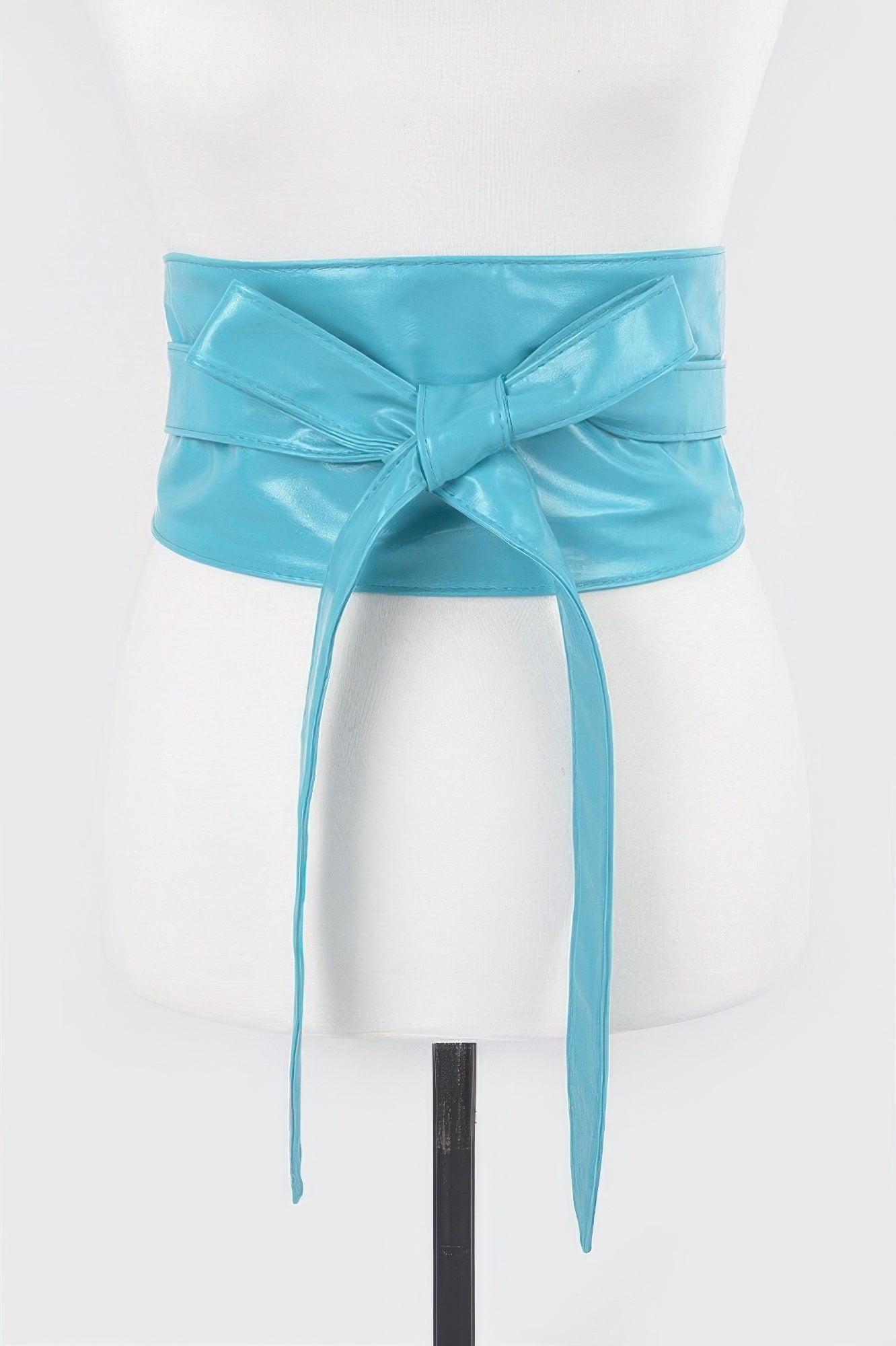 Tie Front Leather Belt