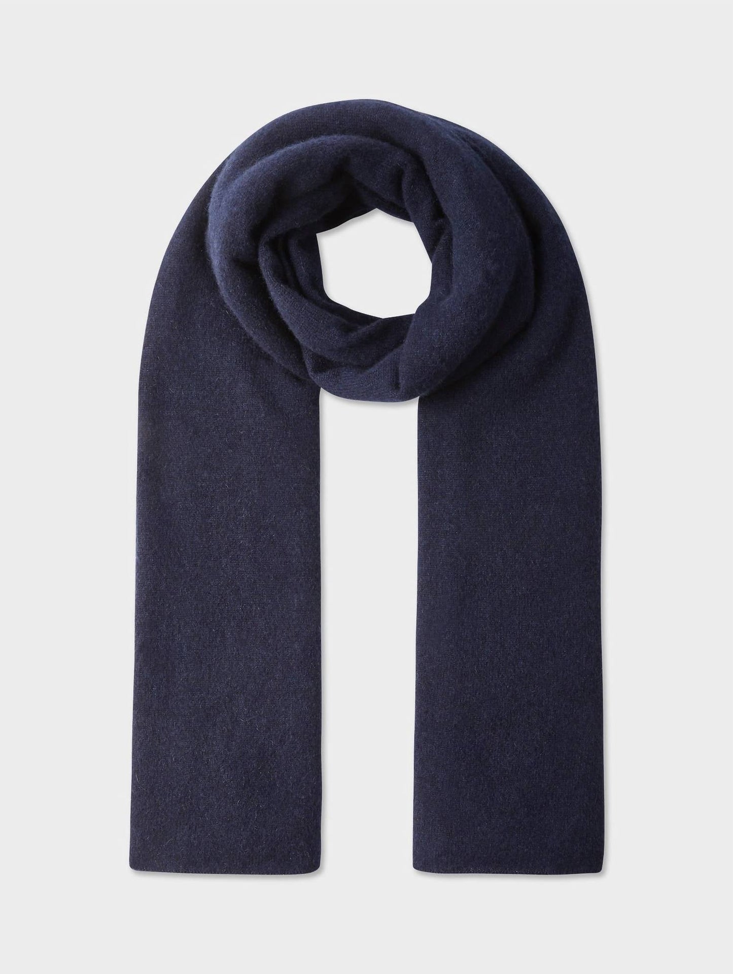 Women's Cashmere Travel Wrap In Deep Navy