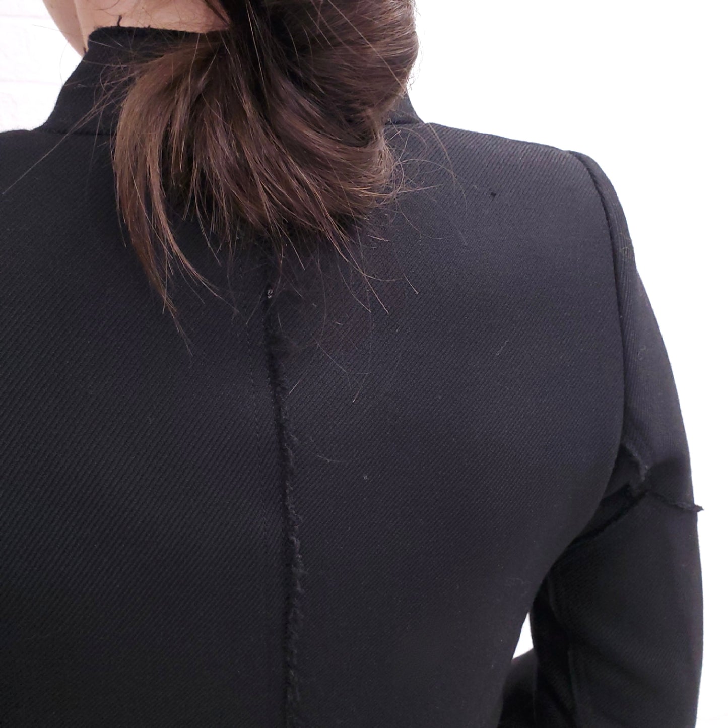 TOM FORD BLACK WOOL JACKET - SIZE 42