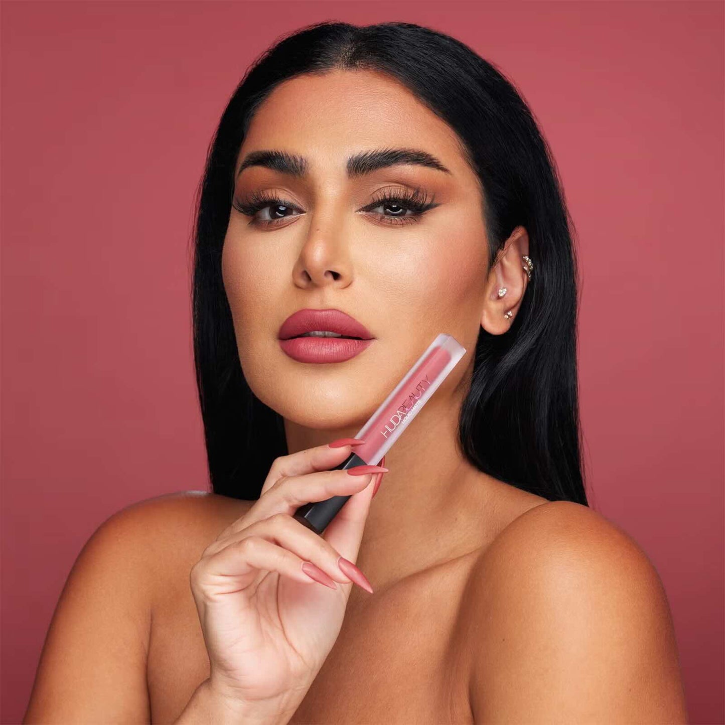 Huda Beauty Liquid Matte Liquid Lipstick - Crush