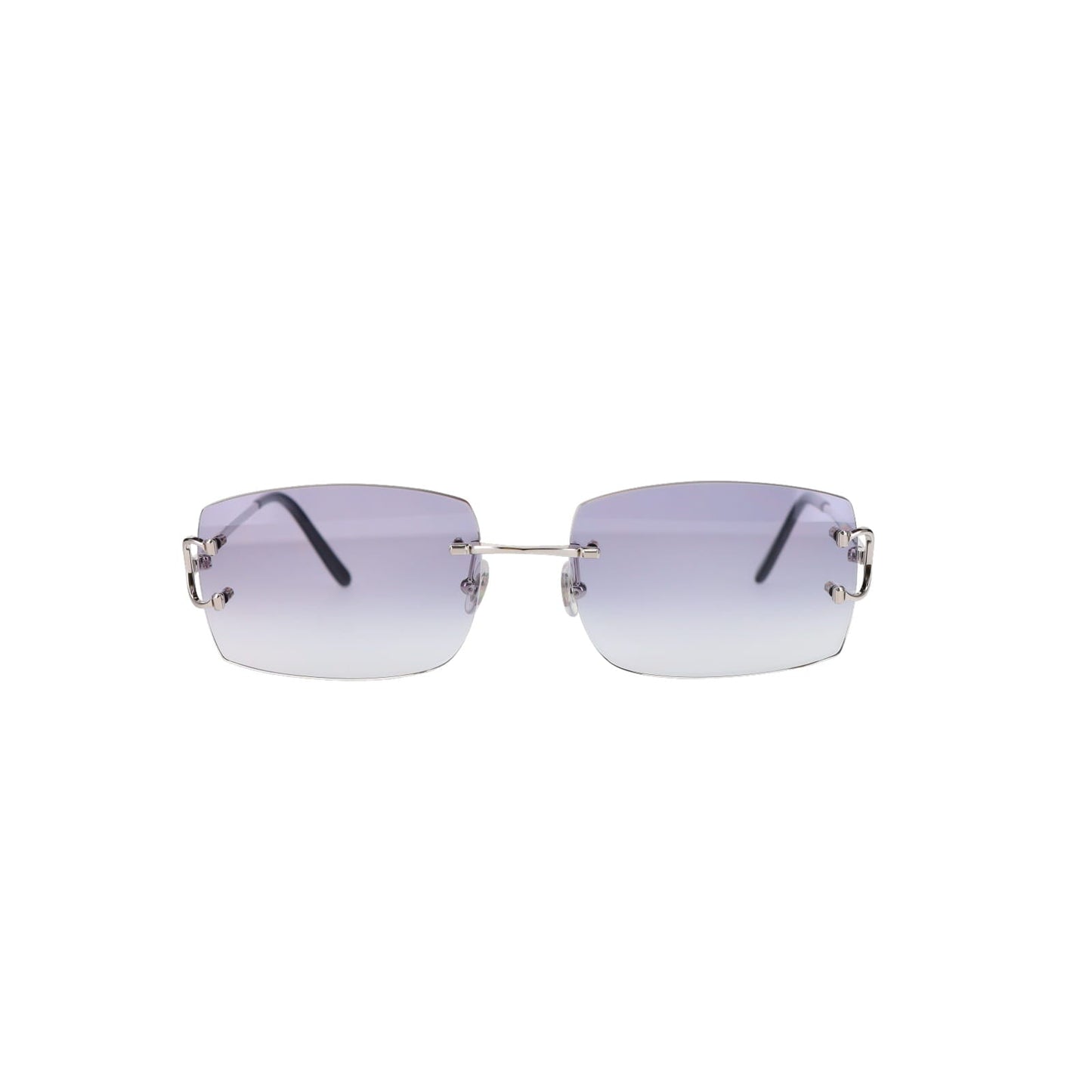 Cartier Custom Double C Brooklyn Platinum Sunglasses by MEG