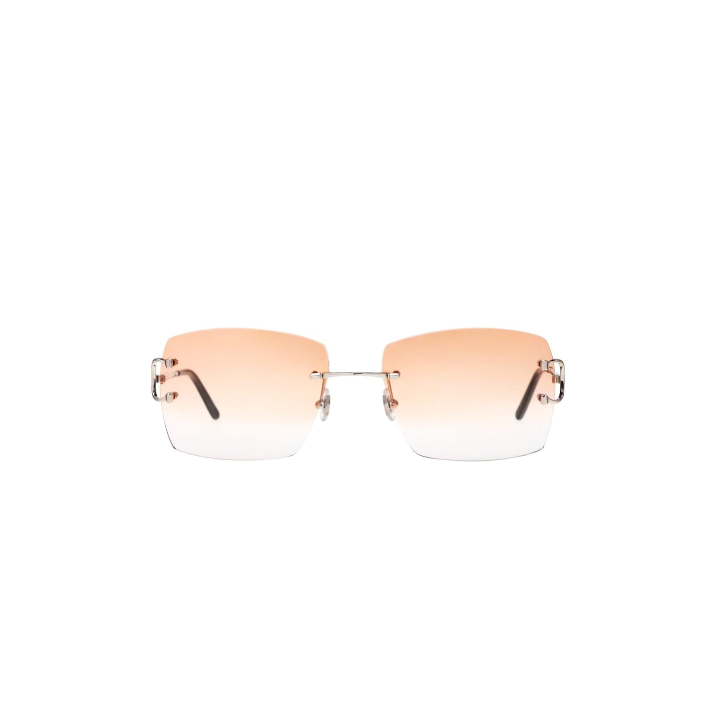 Cartier Custom Double C Mykonos Platinum  Sunglasses by MEG