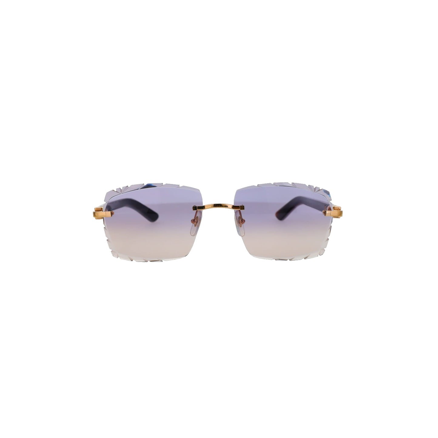 Cartier Custom C Décor Red Buffalo Horn Sunglasses by MEG