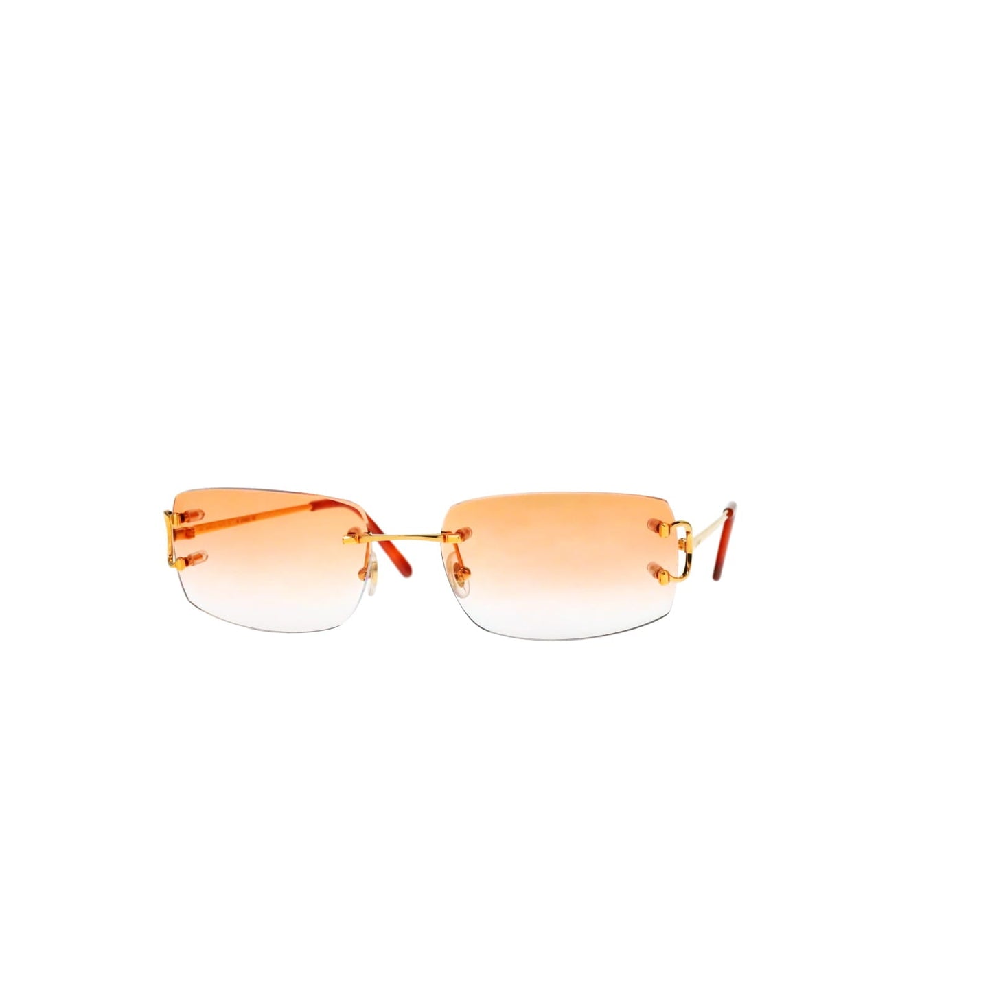 Cartier Custom Double C Brooklyn Gold Sunglasses by MEG