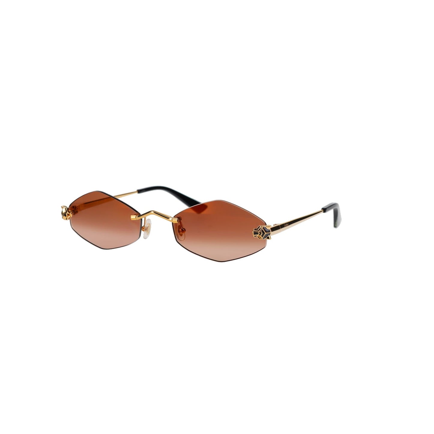 CT0433S Hexagonal Panthère Sunglasses