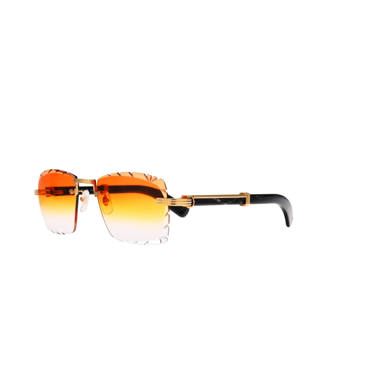Cartier Custom Première de Cartier Black Sunglasses by MEG