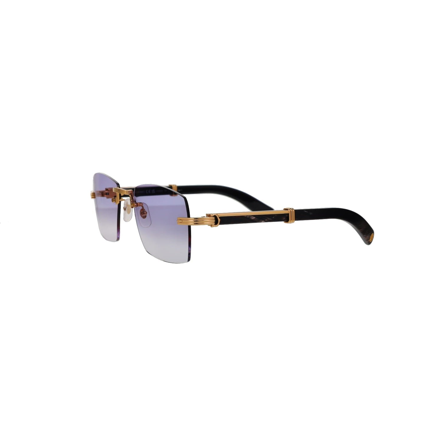 Cartier Custom Première de Cartier Black Sunglasses by MEG