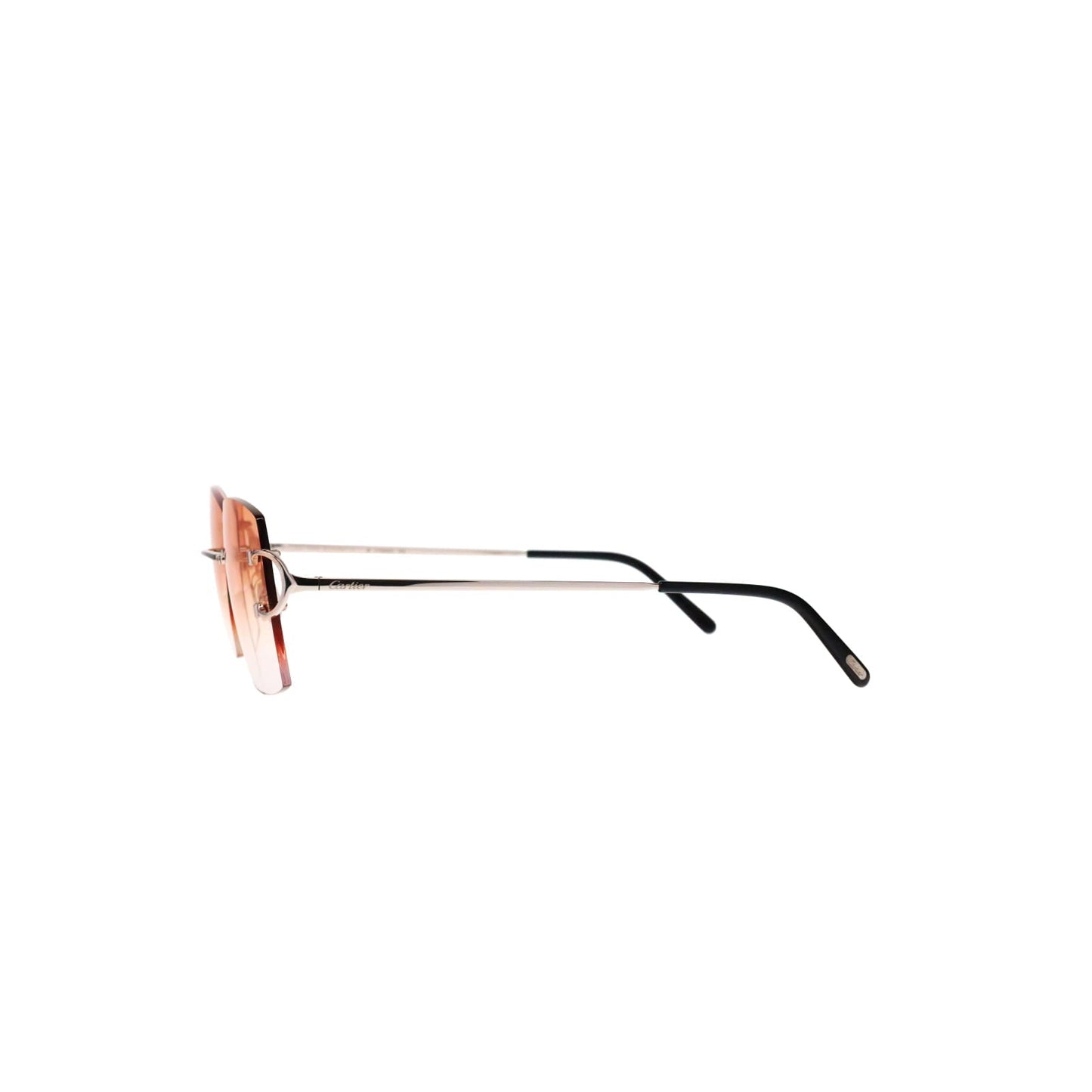 Cartier Custom Double C Mykonos Platinum  Sunglasses by MEG