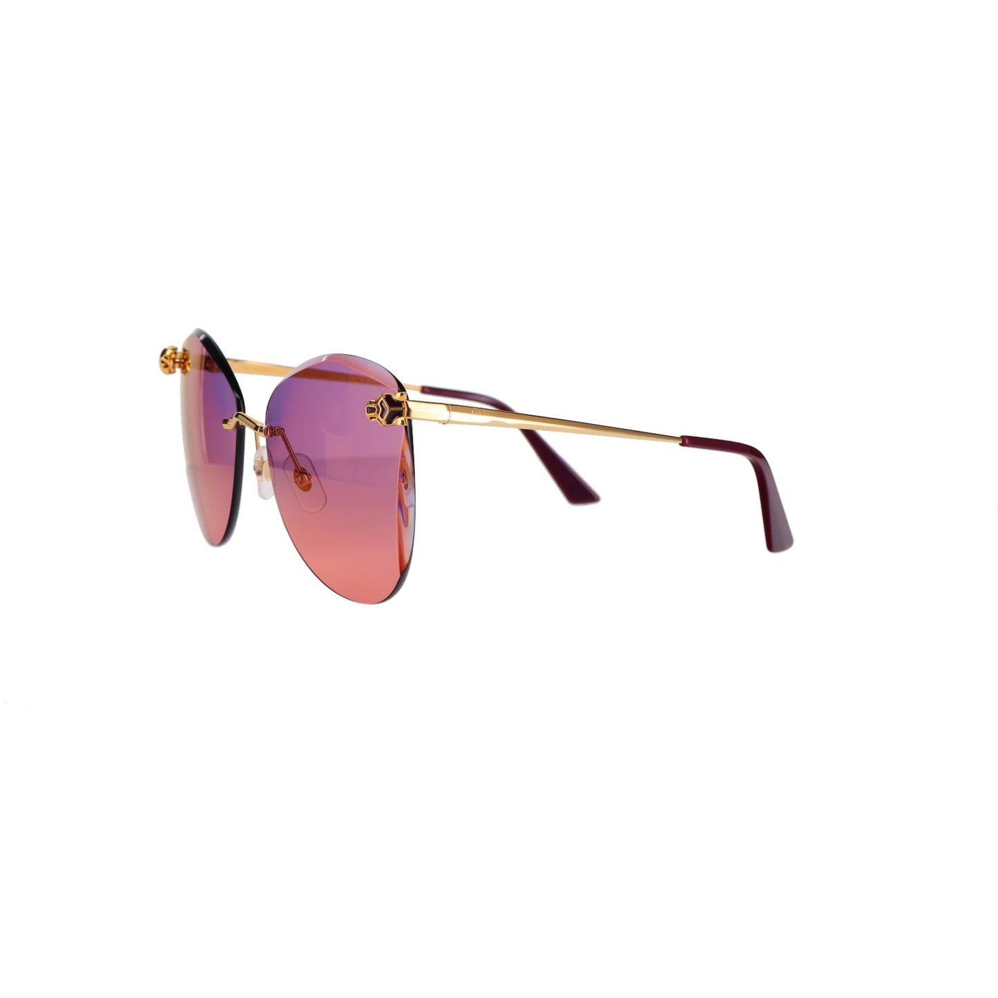 CT0398S Cat-eye Panthère Sunglasses