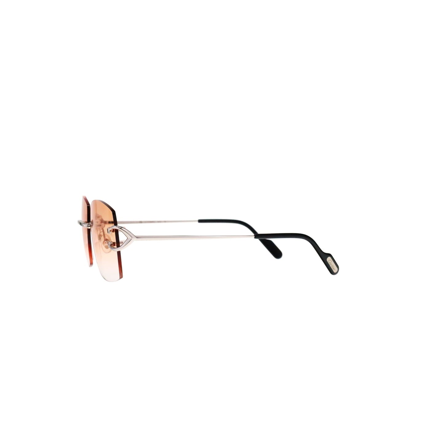 Cartier Custom Vintage Double C Mykonos Platinum Sunglasses by MEG
