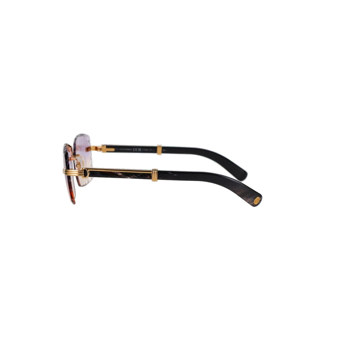 Cartier Custom Première de Cartier Black Sunglasses by MEG