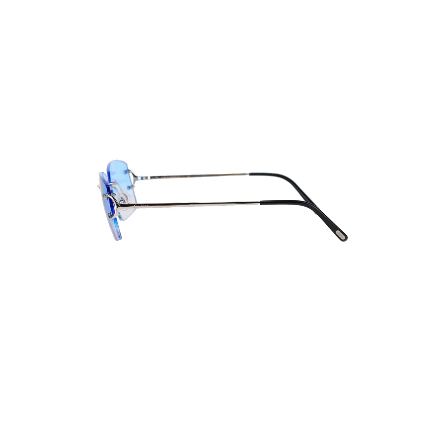 Cartier Custom Double C Brooklyn Platinum Sunglasses by MEG