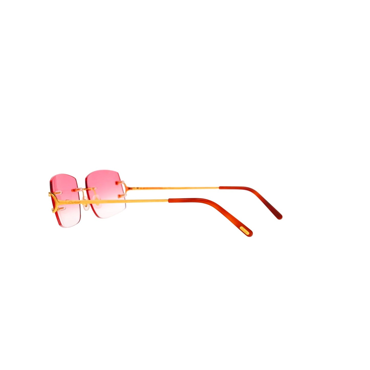 Cartier Custom Double C Brooklyn Gold Sunglasses by MEG