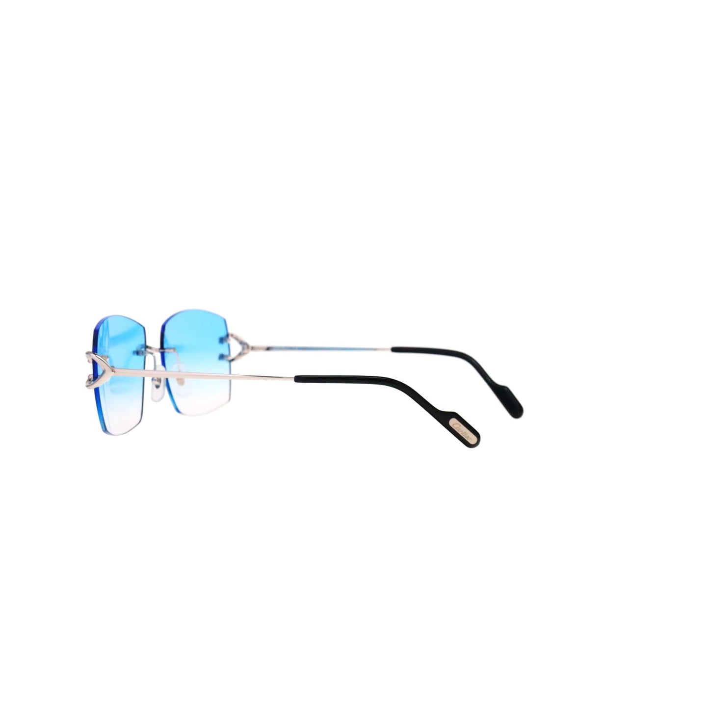 Cartier Custom Vintage Double C Mykonos Platinum Sunglasses by MEG