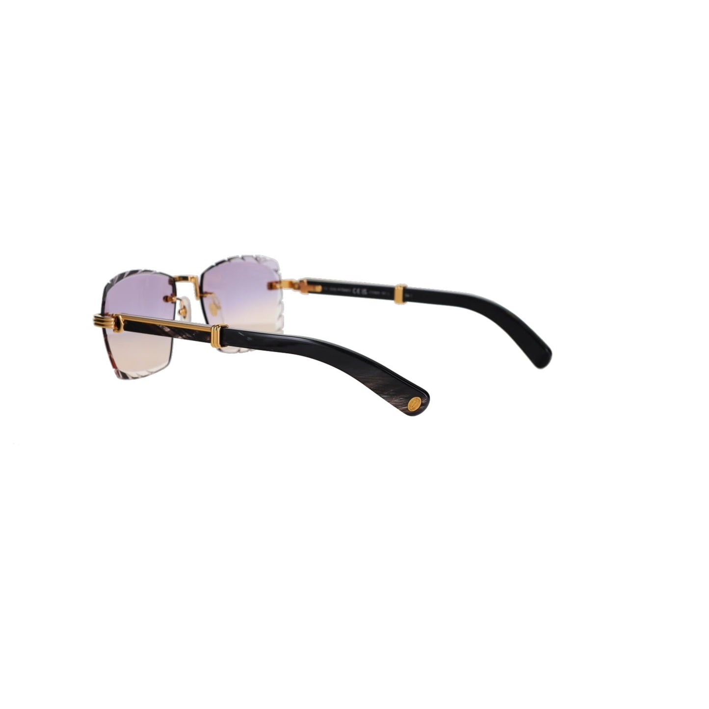 Cartier Custom Première de Cartier Black Sunglasses by MEG