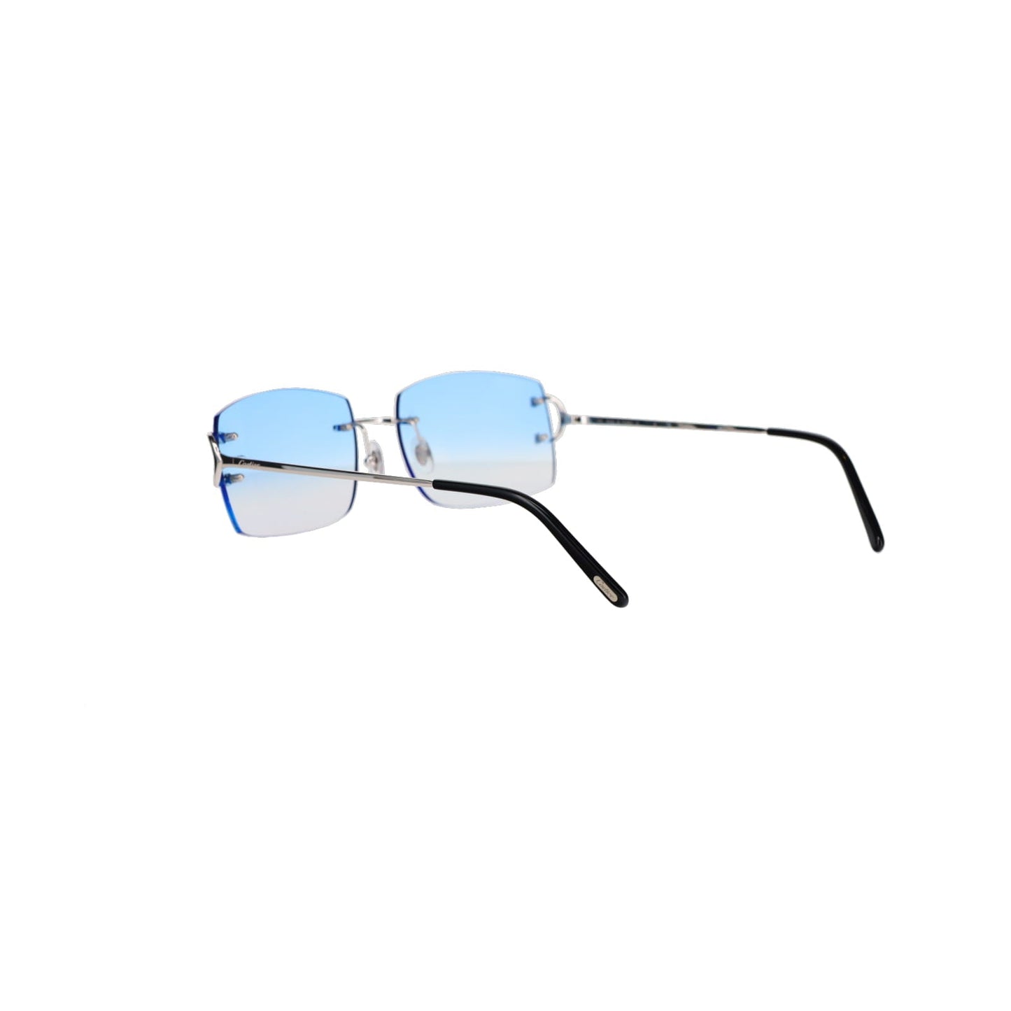 Cartier Custom Double C Brooklyn Platinum Sunglasses by MEG