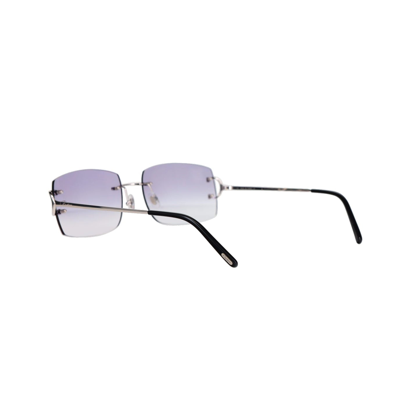 Cartier Custom Double C Brooklyn Platinum Sunglasses by MEG