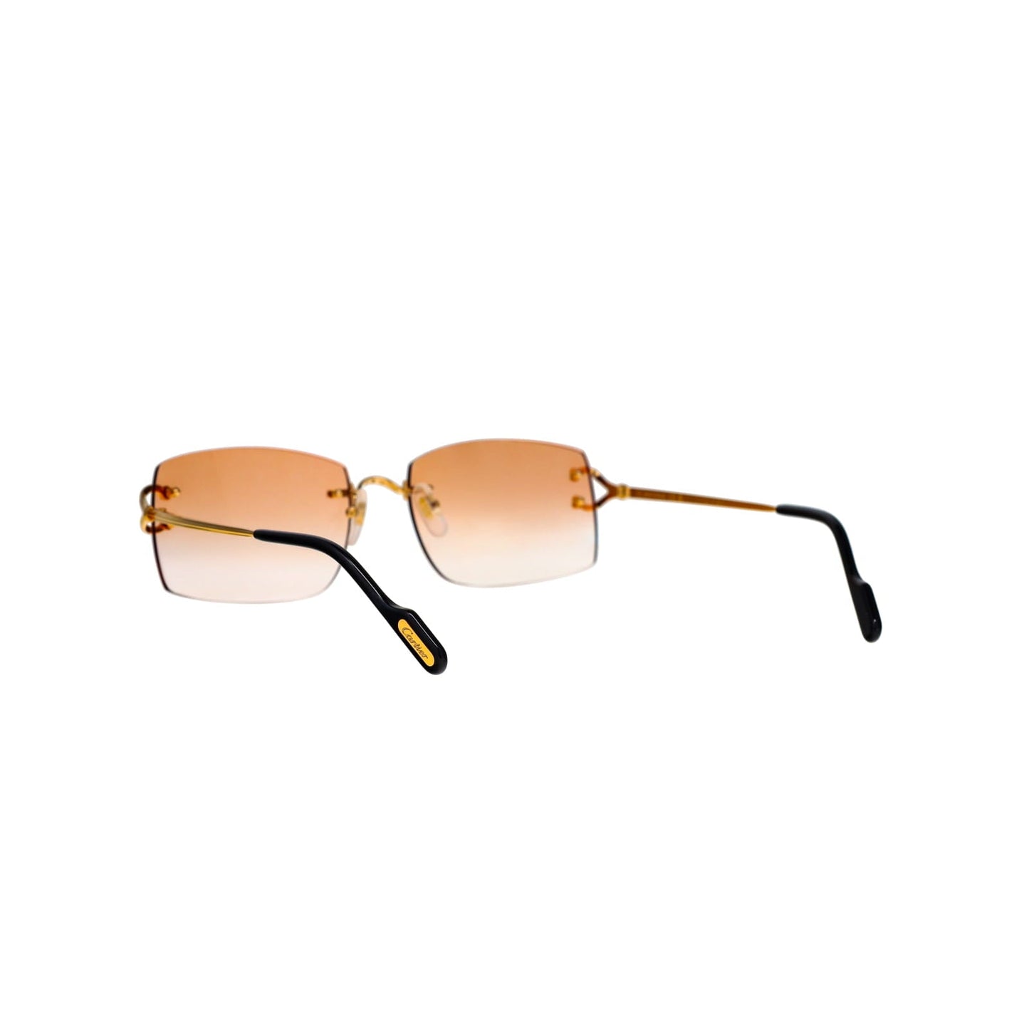 Cartier Custom Double C Godron Gold Brooklyn Sunglasses by MEG