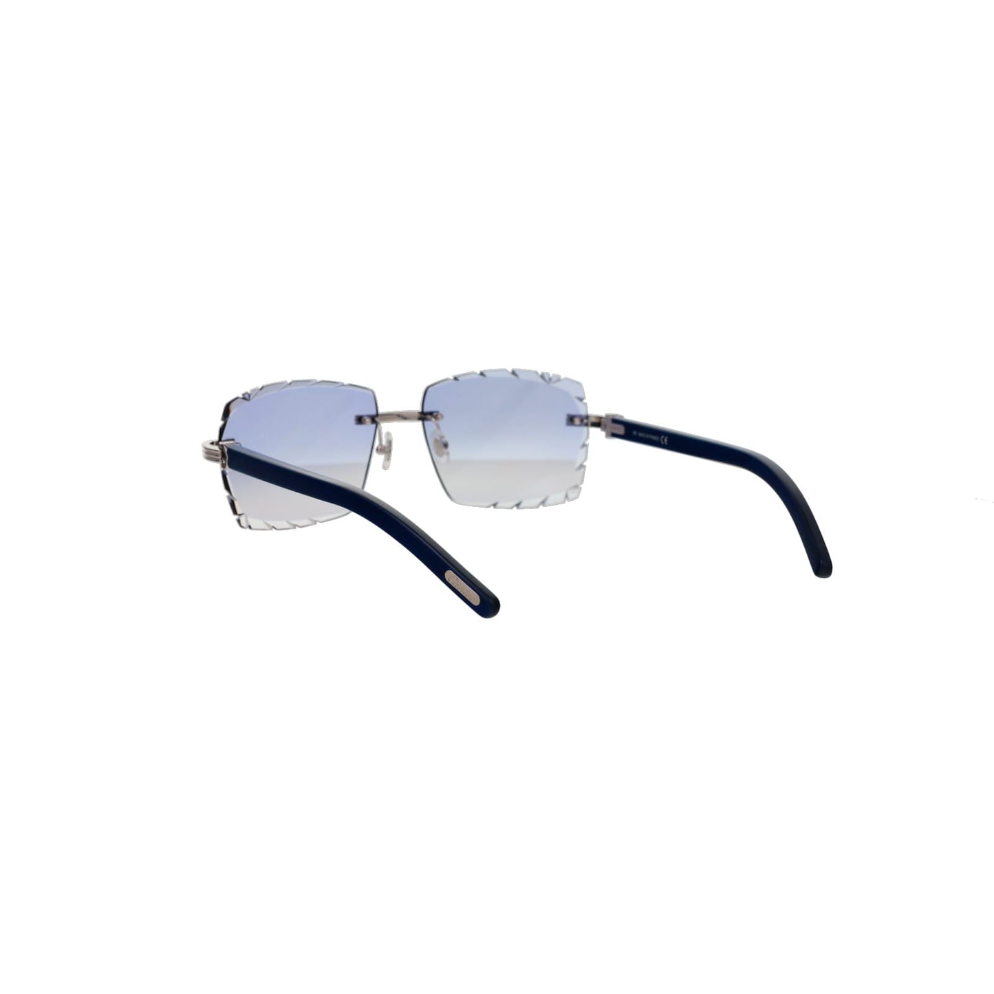 Cartier Custom Première C Horn and Wood Sunglasses by MEG