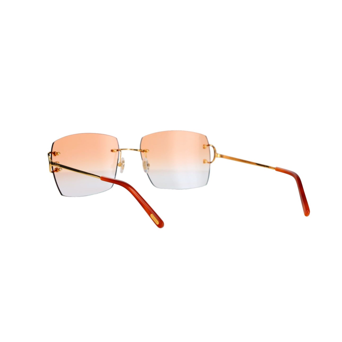 Cartier Custom Double C Mykonos Gold Sunglasses by MEG
