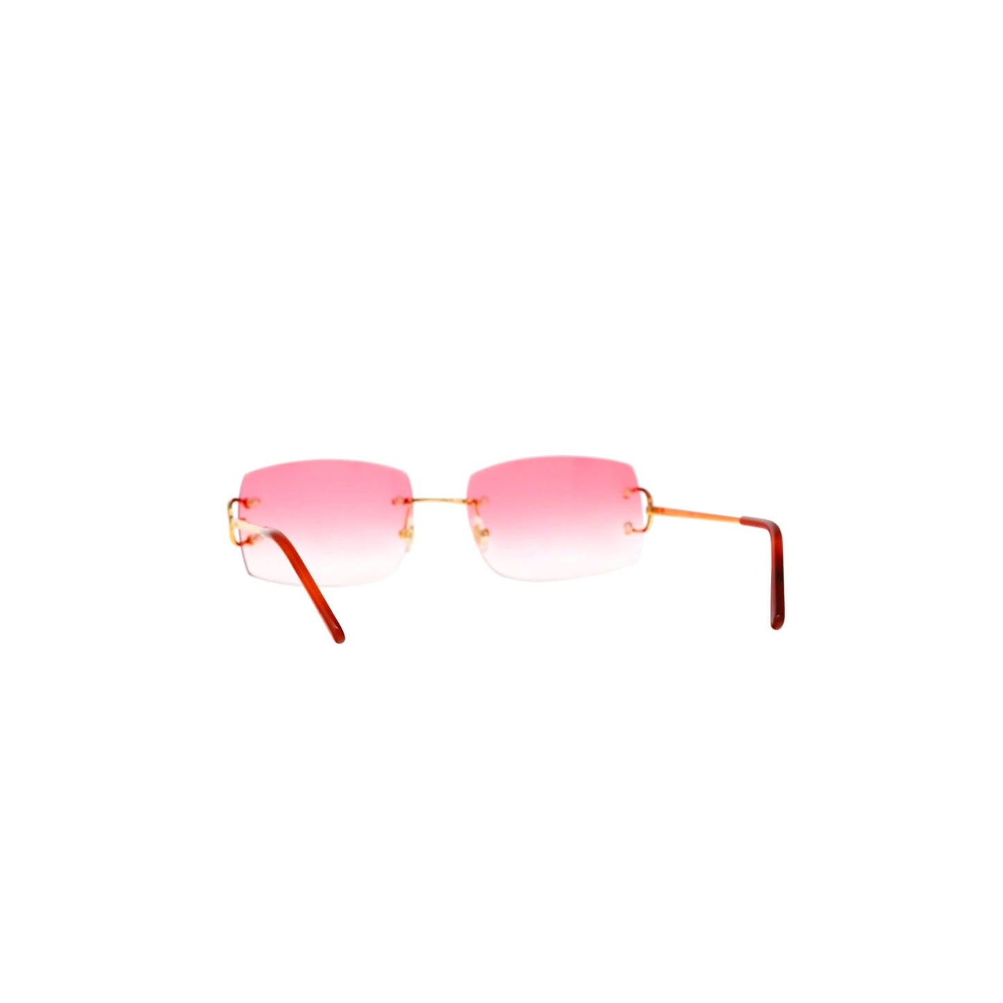 Cartier Custom Double C Brooklyn Gold Sunglasses by MEG