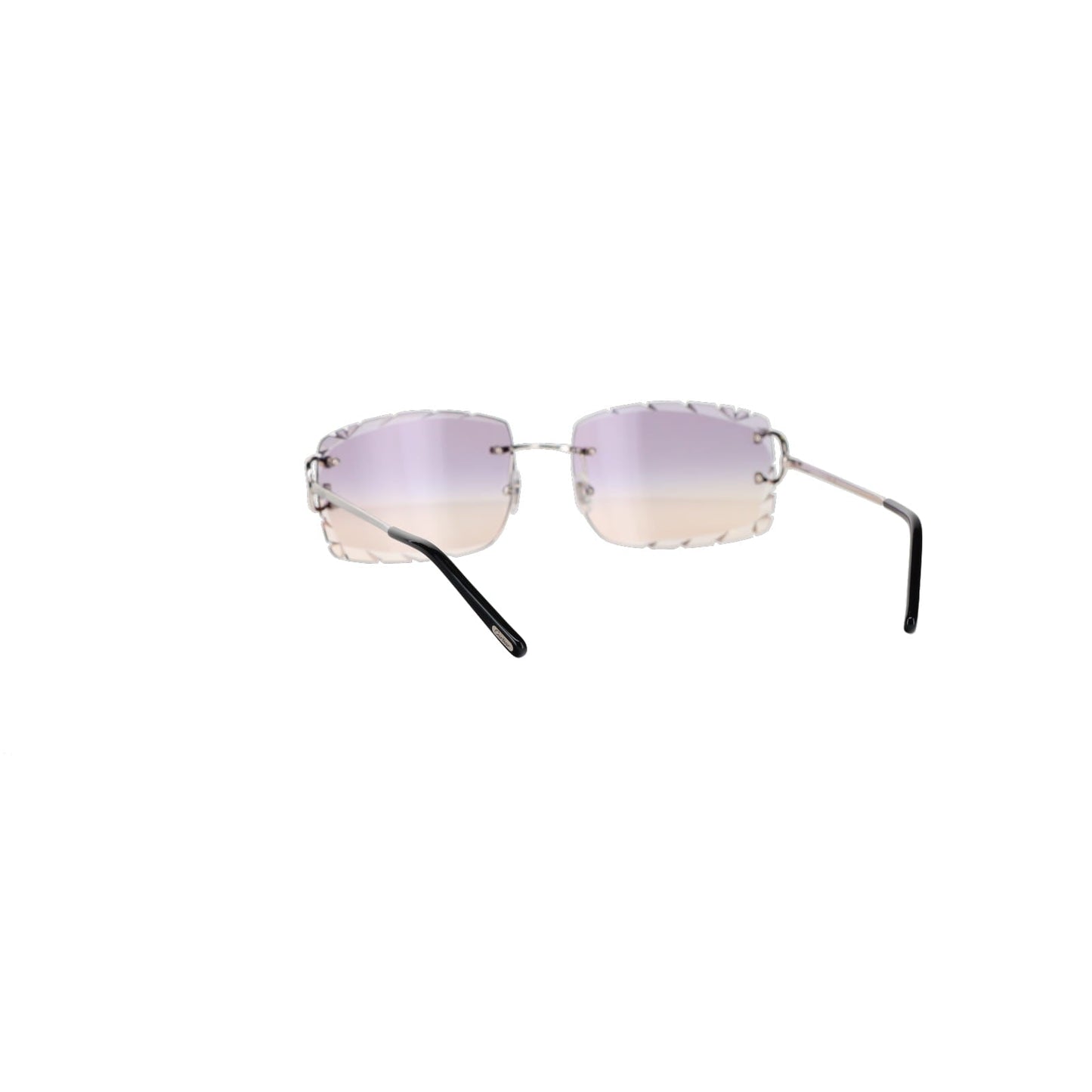 Cartier Custom Double C Diamond Cut Brooklyn Platinum Sunglasses by MEG