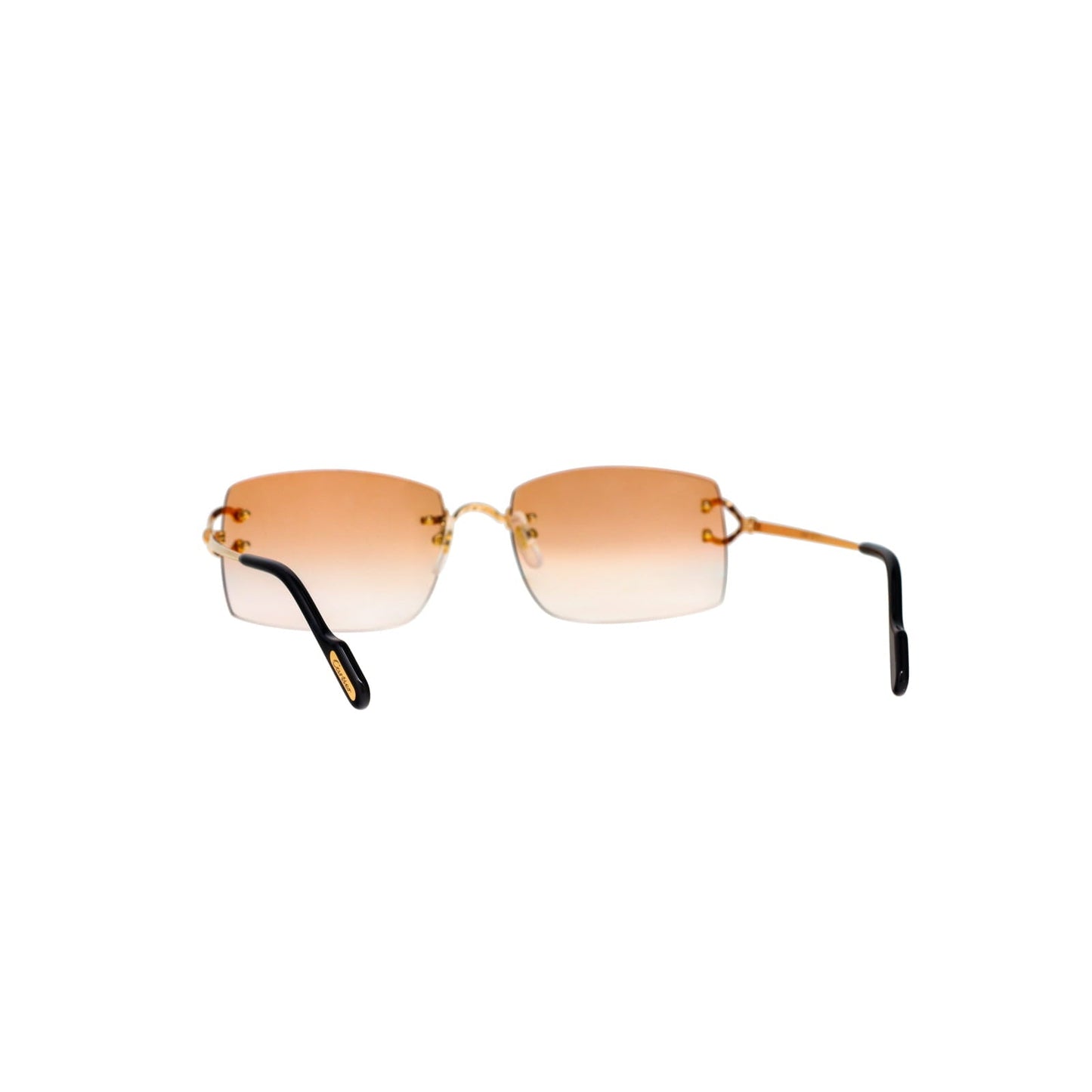 Cartier Custom Double C Godron Gold Brooklyn Sunglasses by MEG