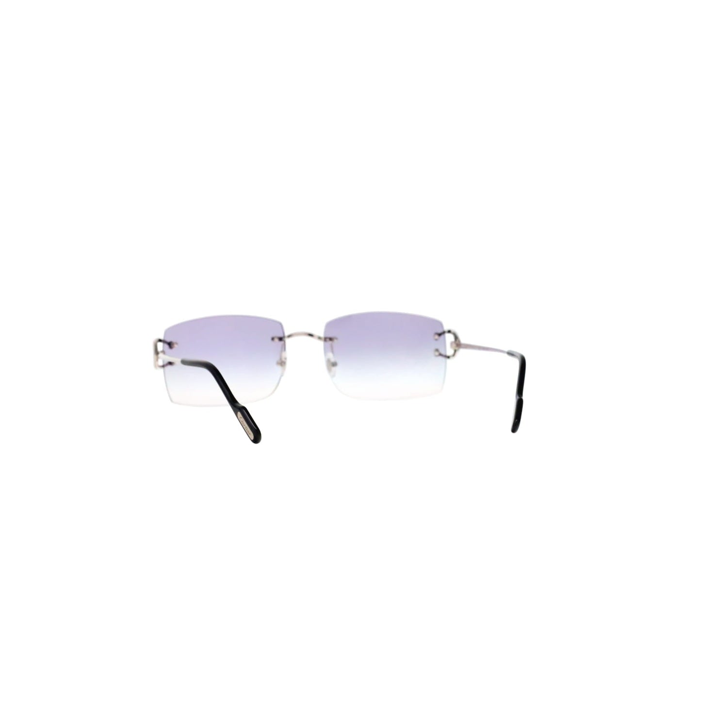 Cartier Custom Vintage Double C Brooklyn Platinum Sunglasses by MEG