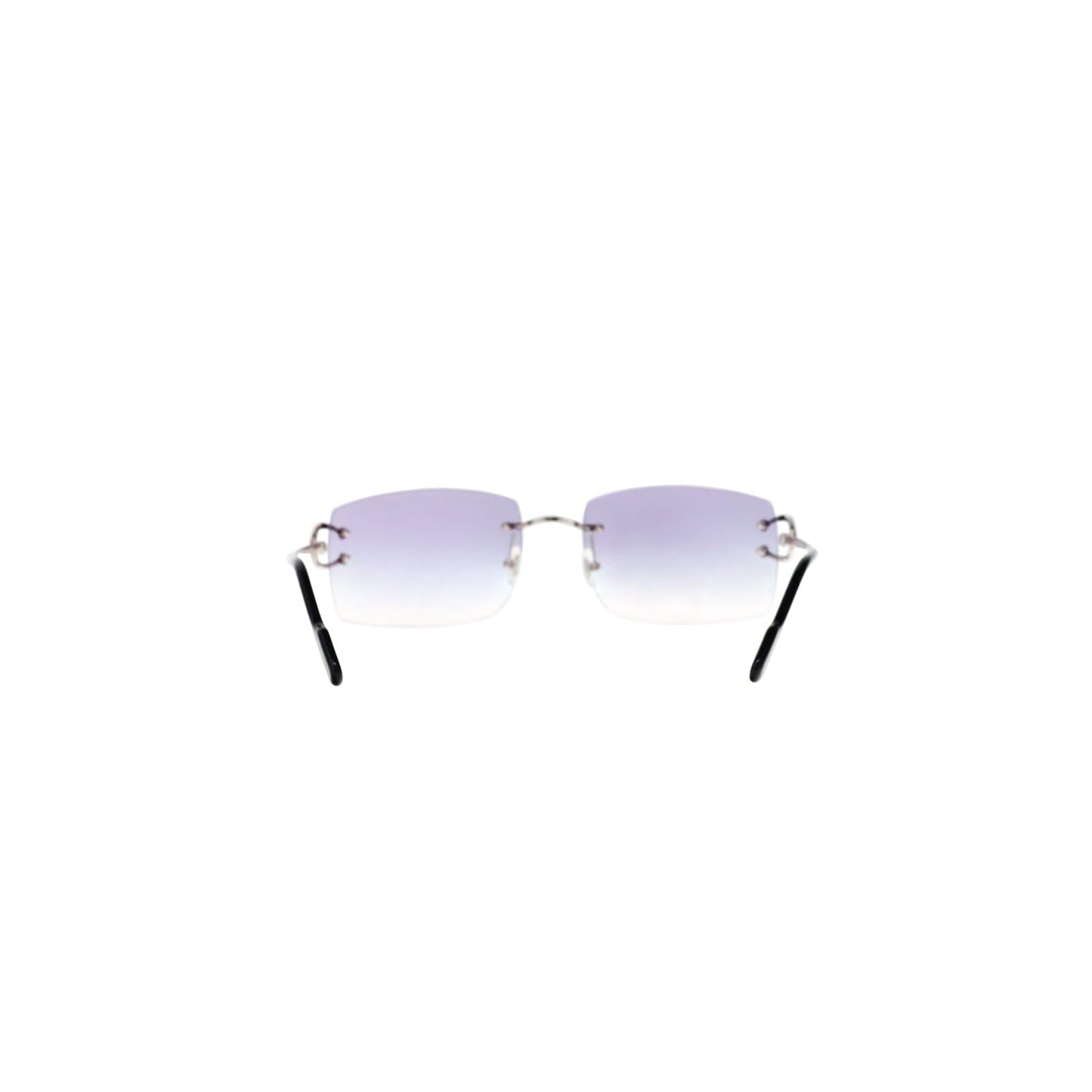 Cartier Custom Vintage Double C Brooklyn Platinum Sunglasses by MEG